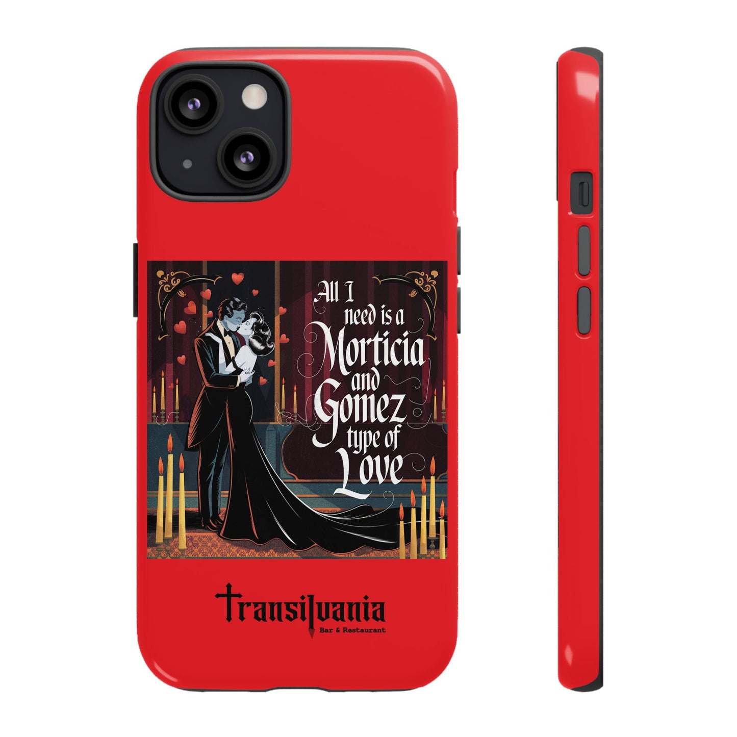 Transylvania Tough Case - Morticia & Gomez Type of Love Design