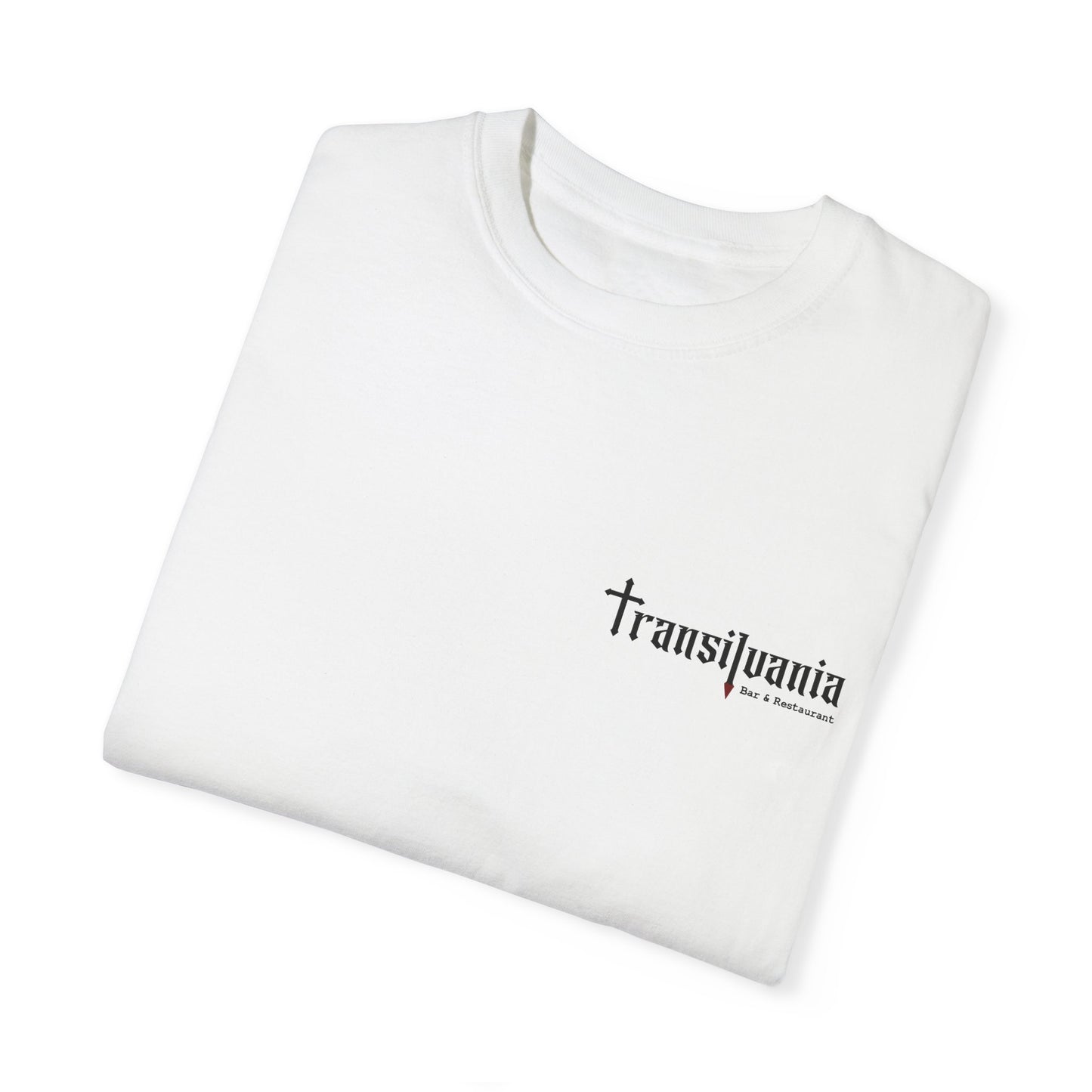 Transylvania Unisex Garment-Dyed T-Shirt - Vintage Style Graphic Tee