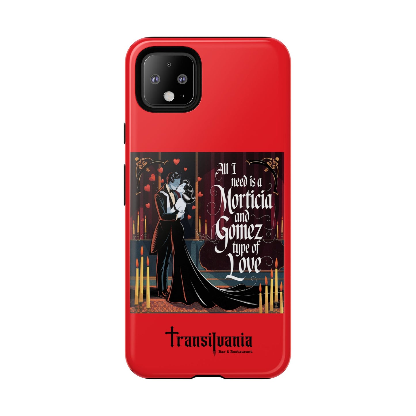 Transylvania Tough Case - Morticia & Gomez Type of Love Design