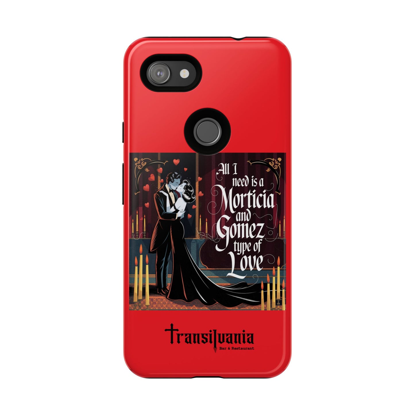 Transylvania Tough Case - Morticia & Gomez Type of Love Design