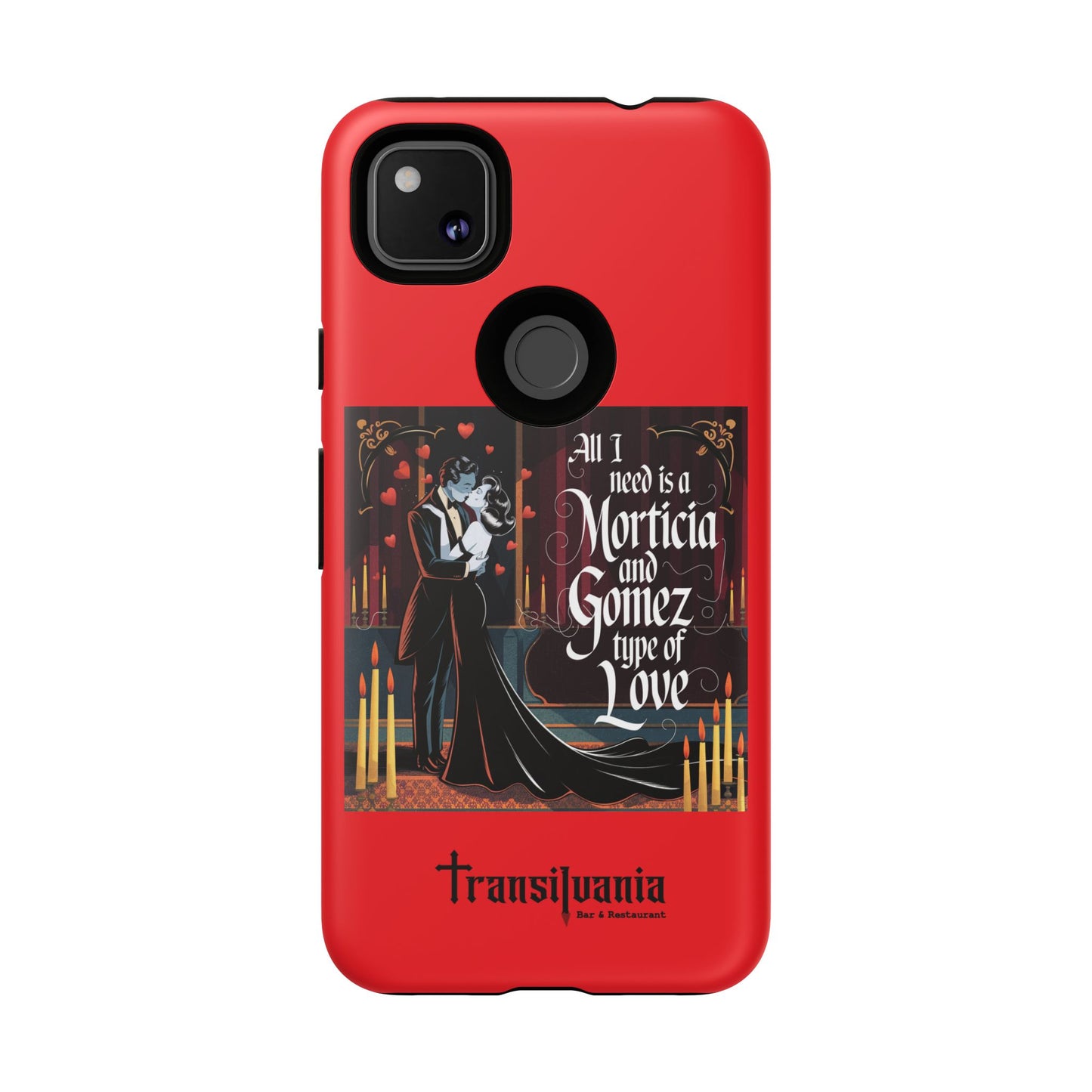 Transylvania Tough Case - Morticia & Gomez Type of Love Design