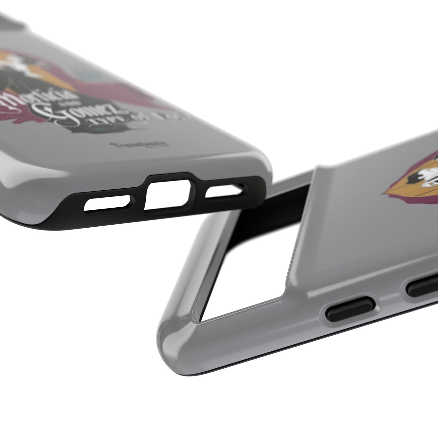 Morticia and Gomez Love Phone Case - Stylish Tough Protection with Gothic Charm