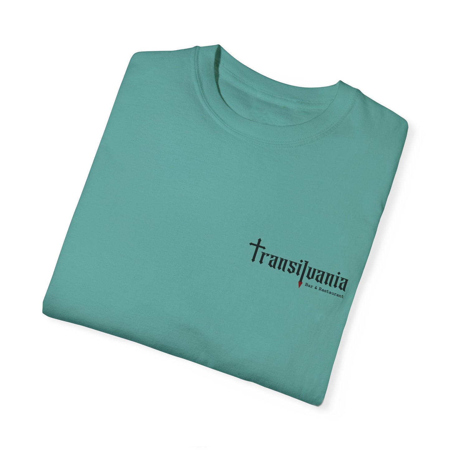Transylvania Unisex Garment-Dyed T-Shirt - Vintage Style Graphic Tee