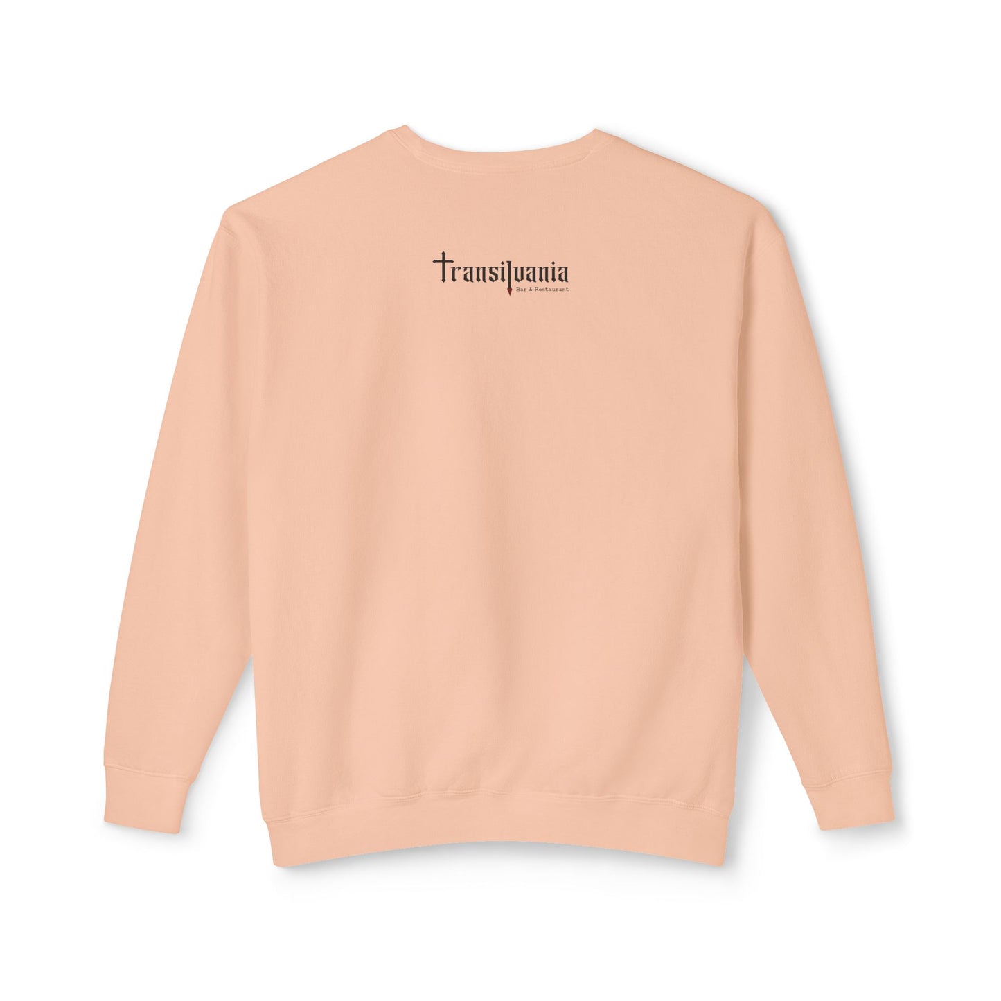 Unisex Halloween Vampire Crewneck Sweatshirt - 'Always Start Your Day with a Smile'