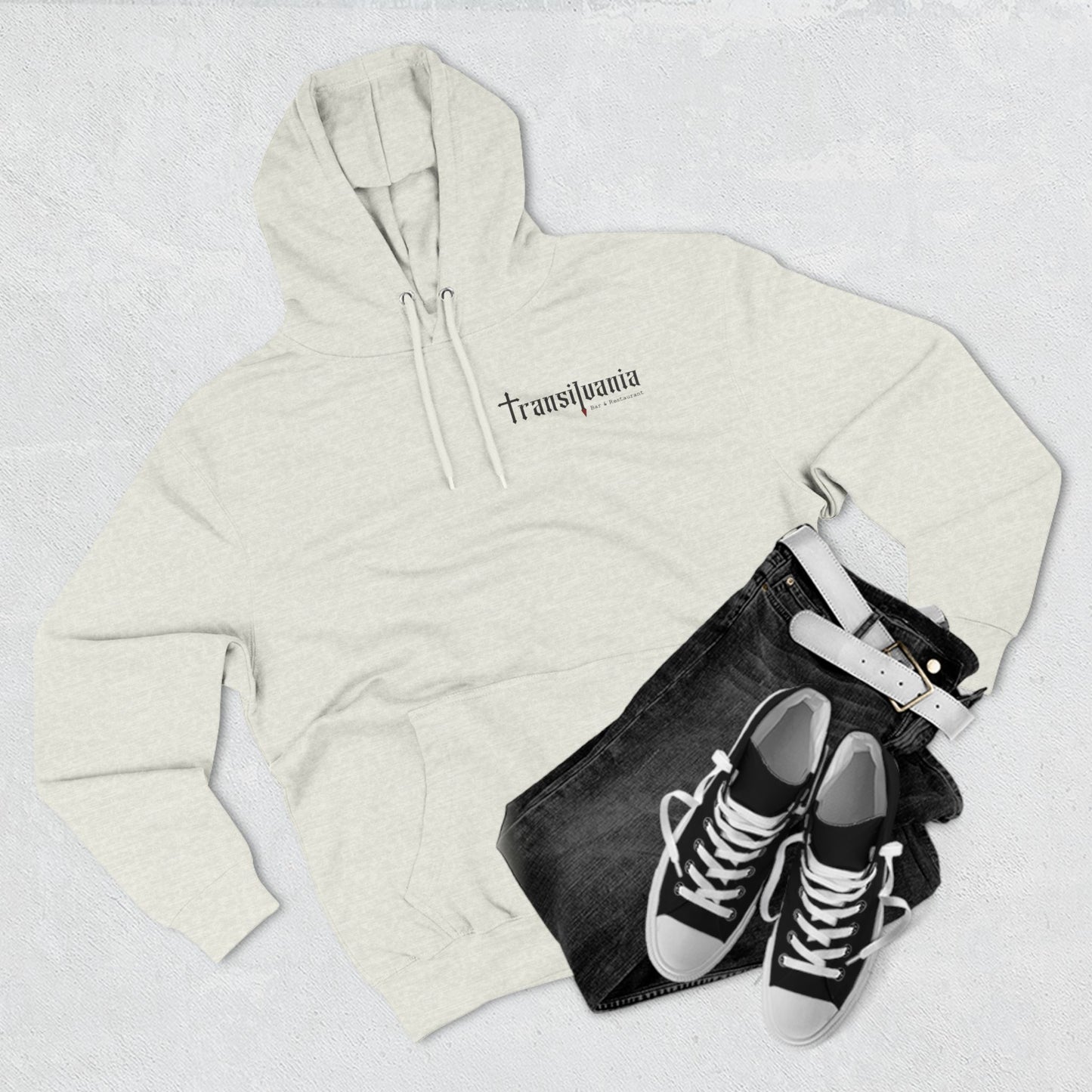 Transilvania Three-Panel Fleece Hoodie - Cozy Comfort for Chill Days