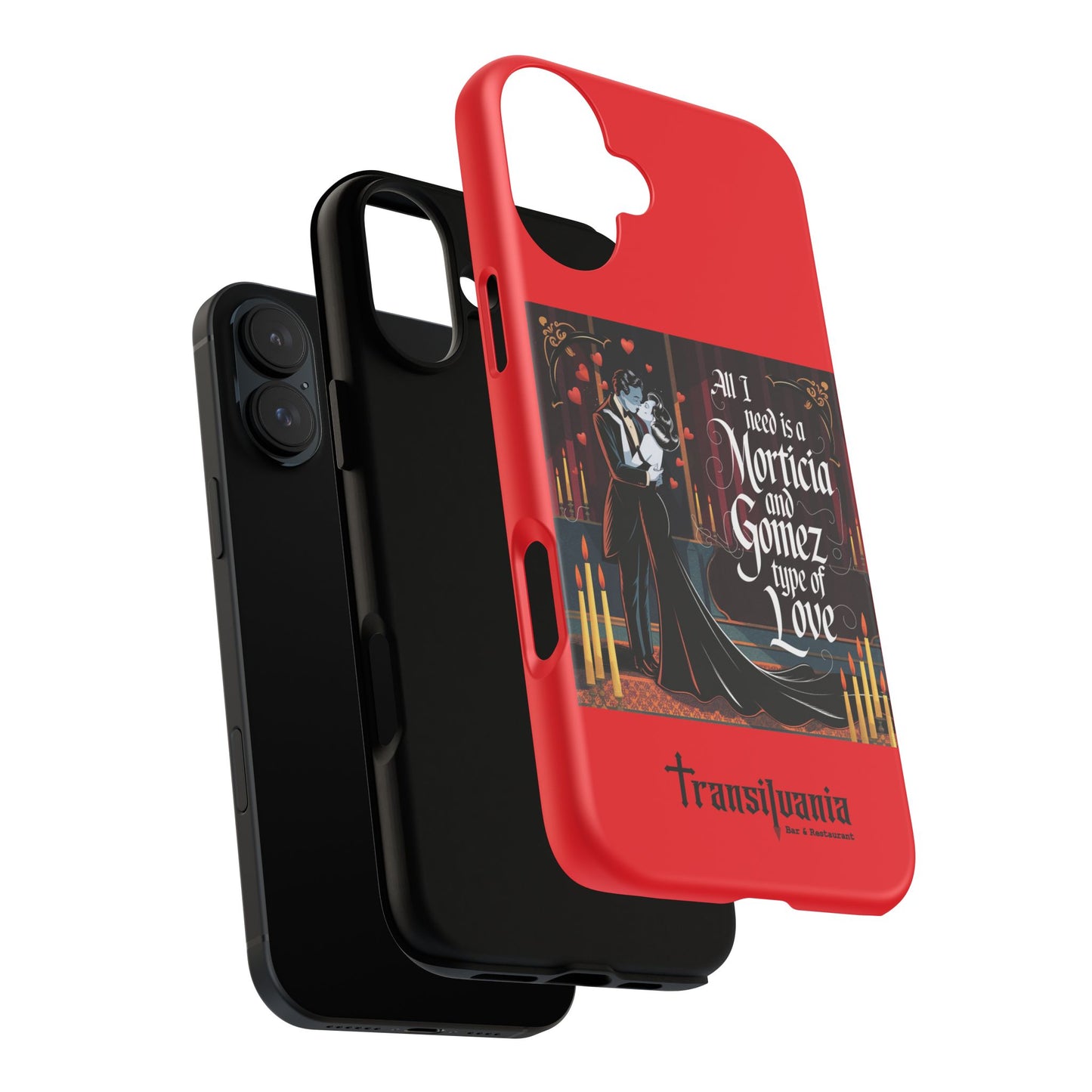 Transylvania Tough Case - Morticia & Gomez Type of Love Design