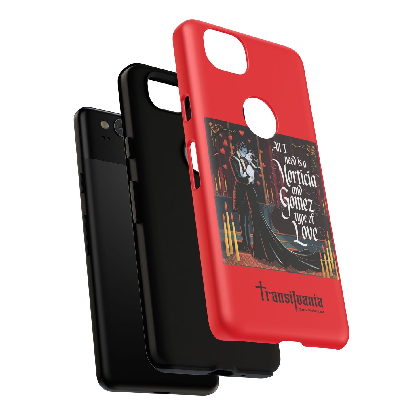Transylvania Tough Case - Morticia & Gomez Type of Love Design