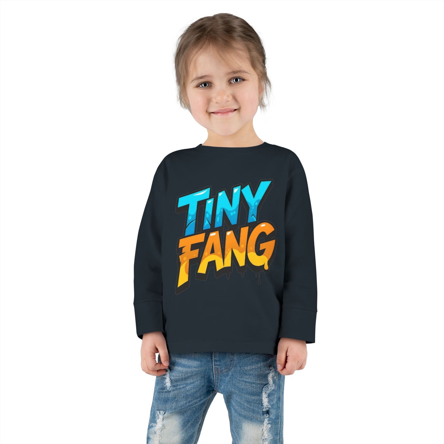 Little Monsters | TinyFang | Toddler Long Sleeve Tee | Fun Kids Shirt, Cute Outfit, Playtime Apparel