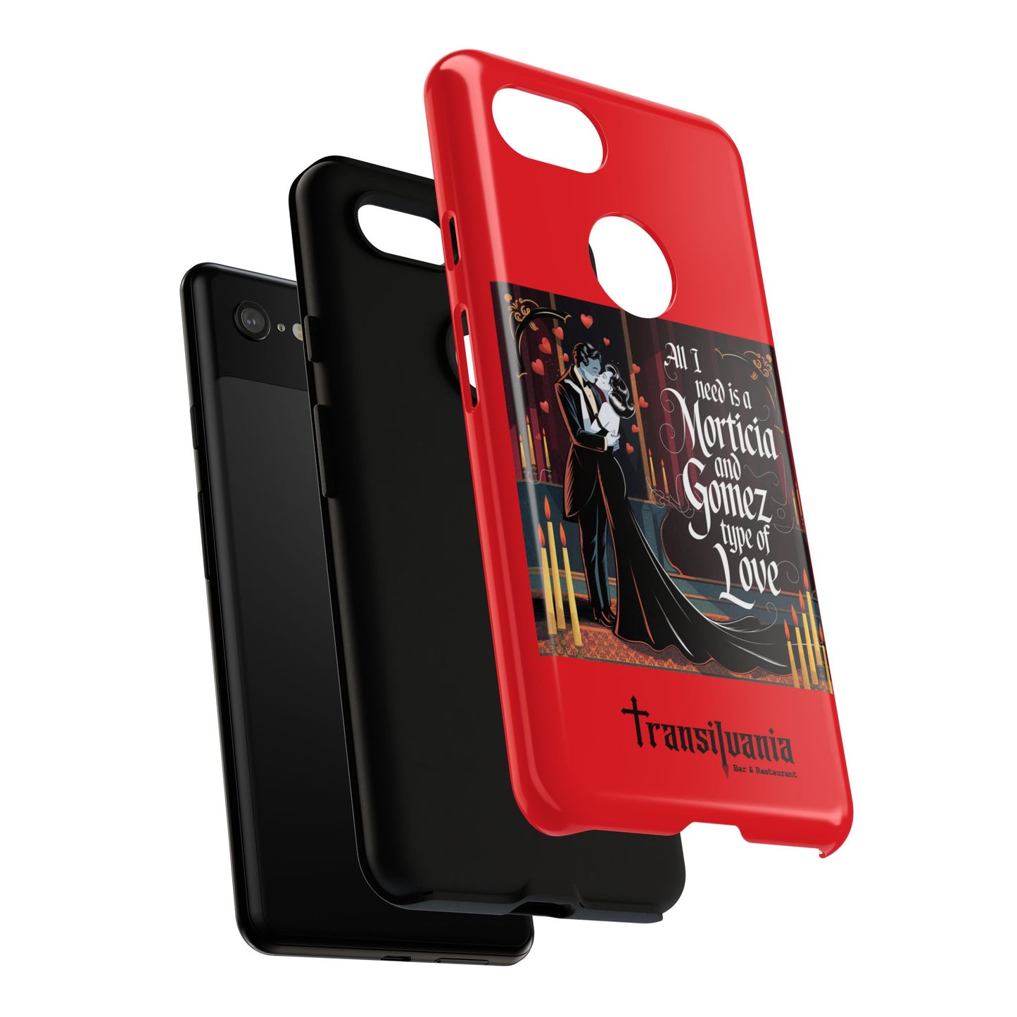 Transylvania Tough Case - Morticia & Gomez Type of Love Design