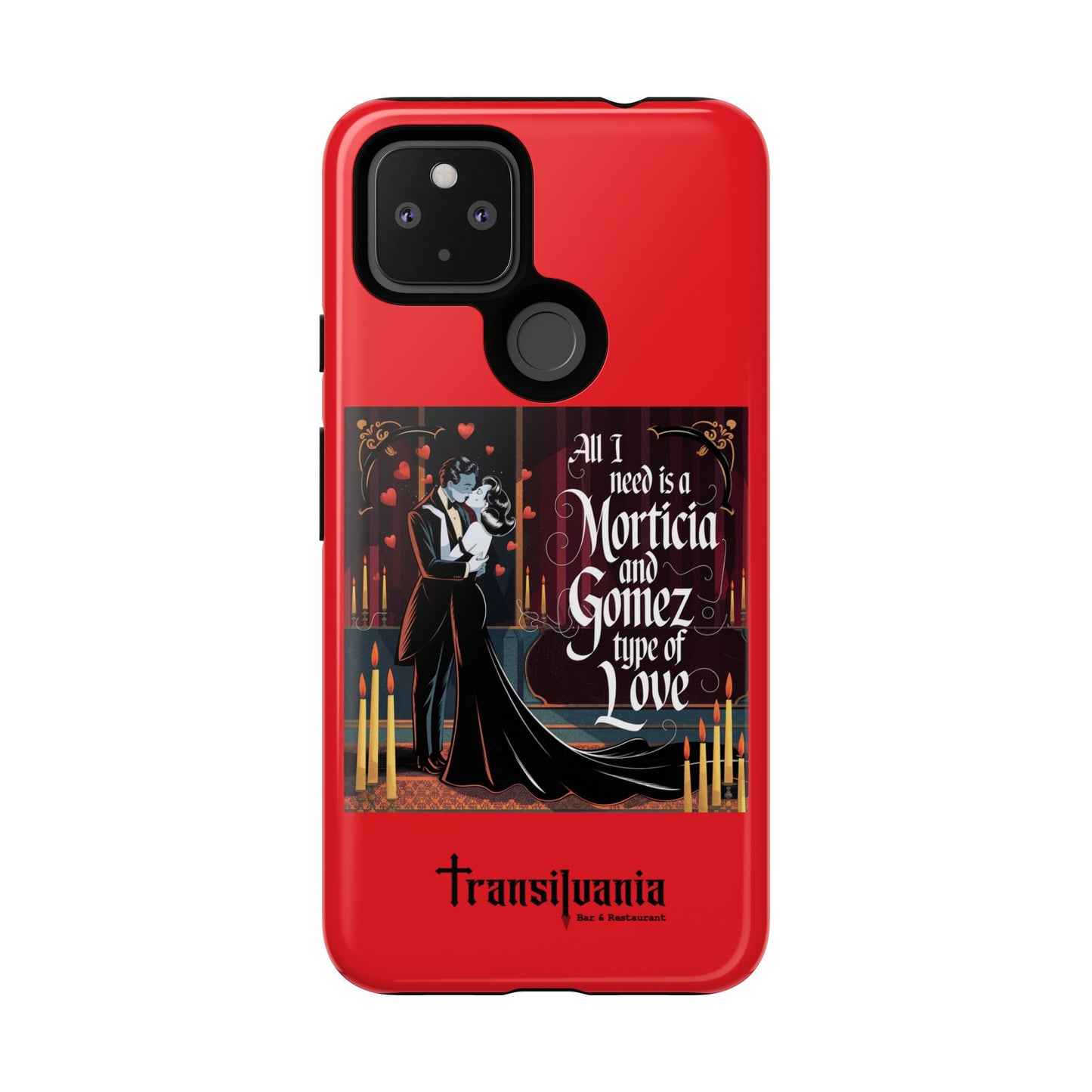 Transylvania Tough Case - Morticia & Gomez Type of Love Design