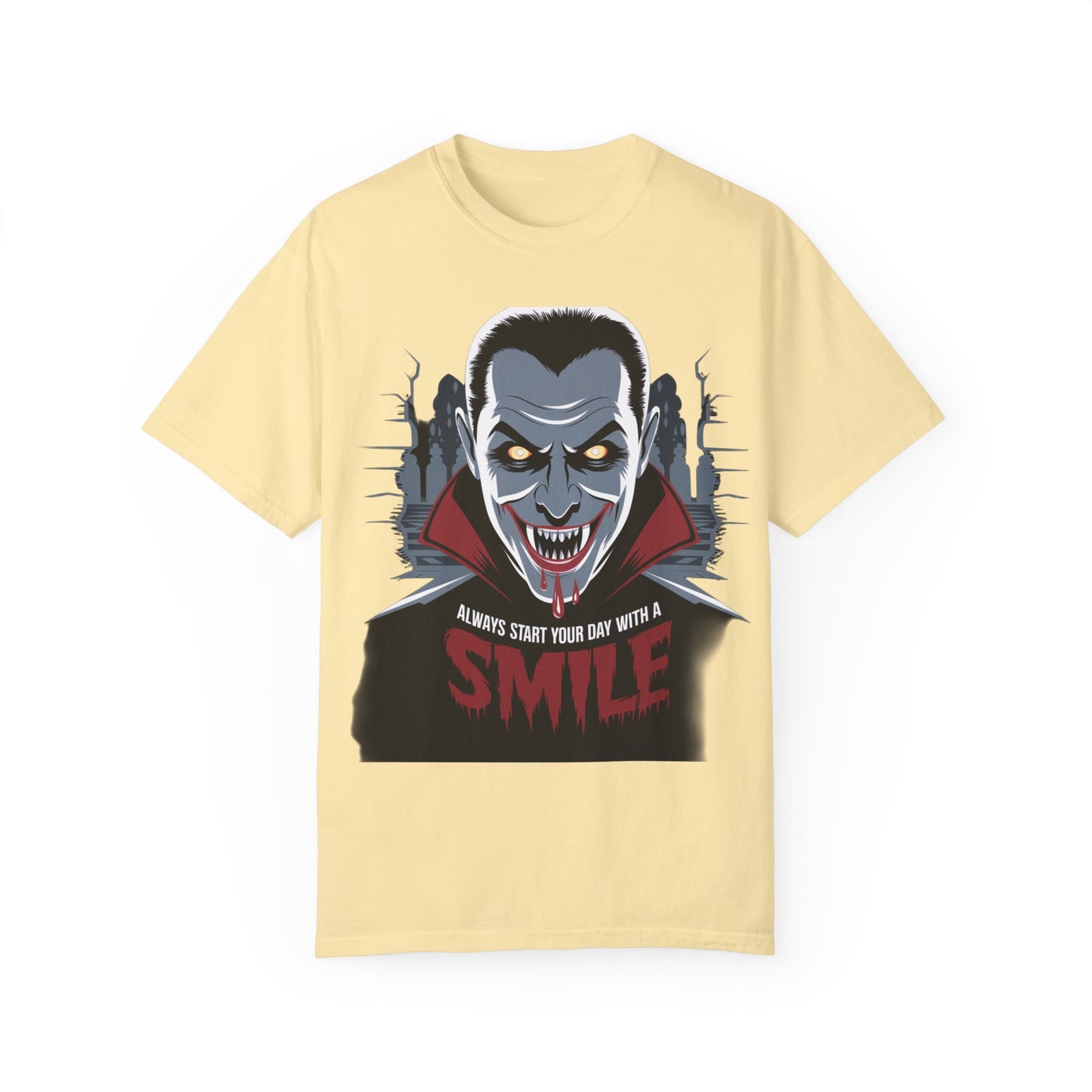 Vampire Smile Unisex Tee - Perfect for Halloween and Horror Fans