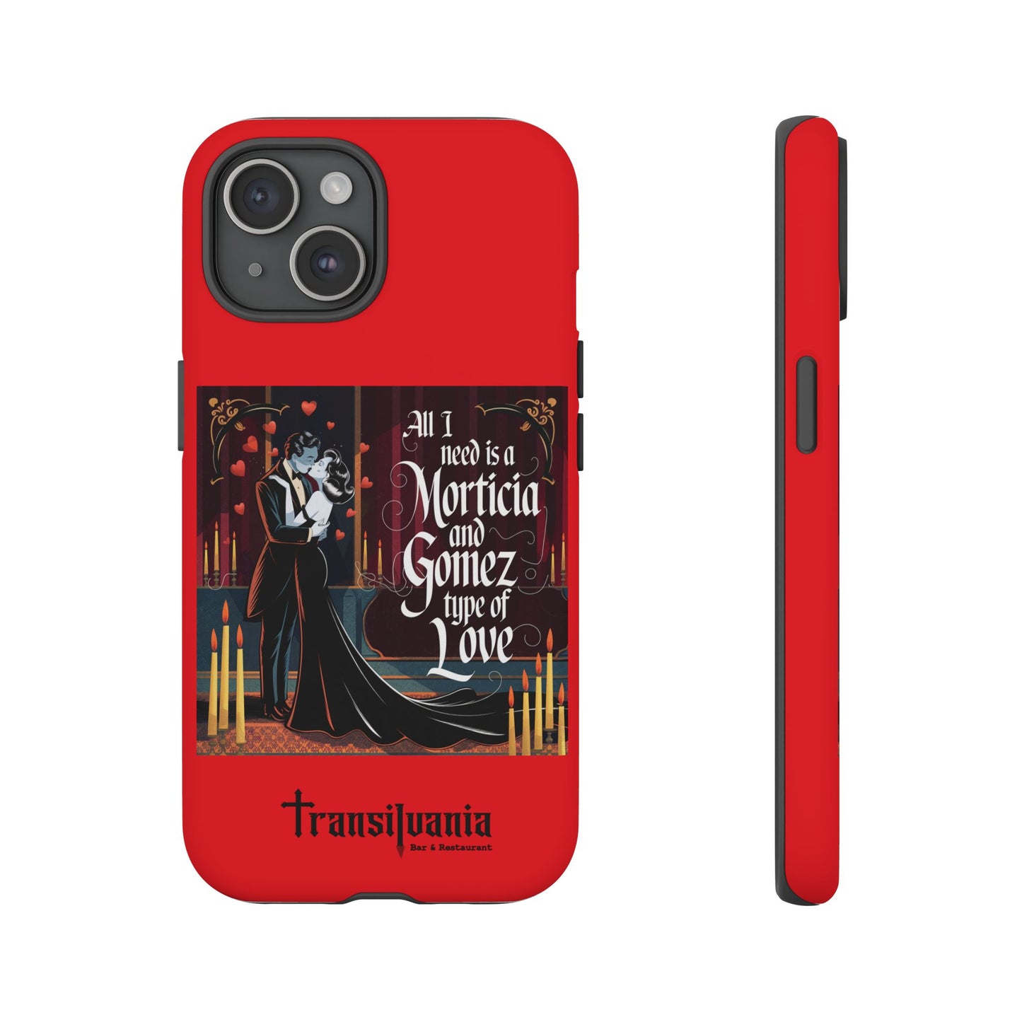 Transylvania Tough Case - Morticia & Gomez Type of Love Design