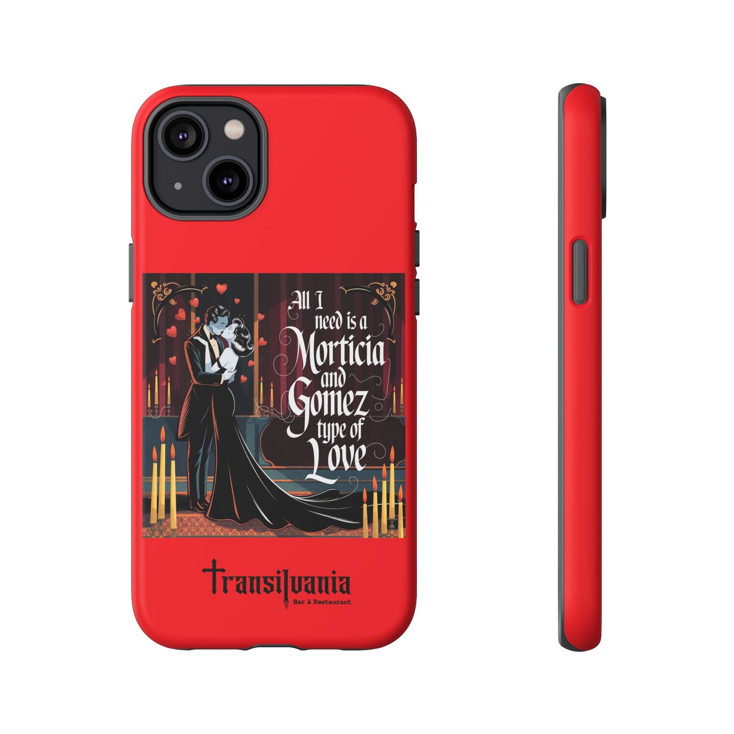 Transylvania Tough Case - Morticia & Gomez Type of Love Design