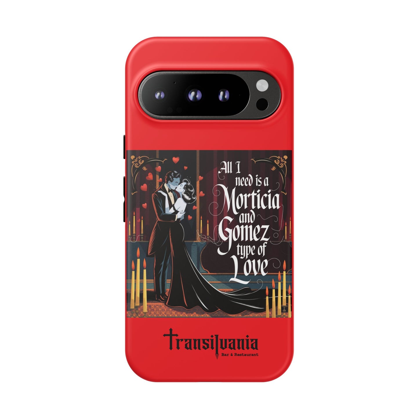 Transylvania Tough Case - Morticia & Gomez Type of Love Design