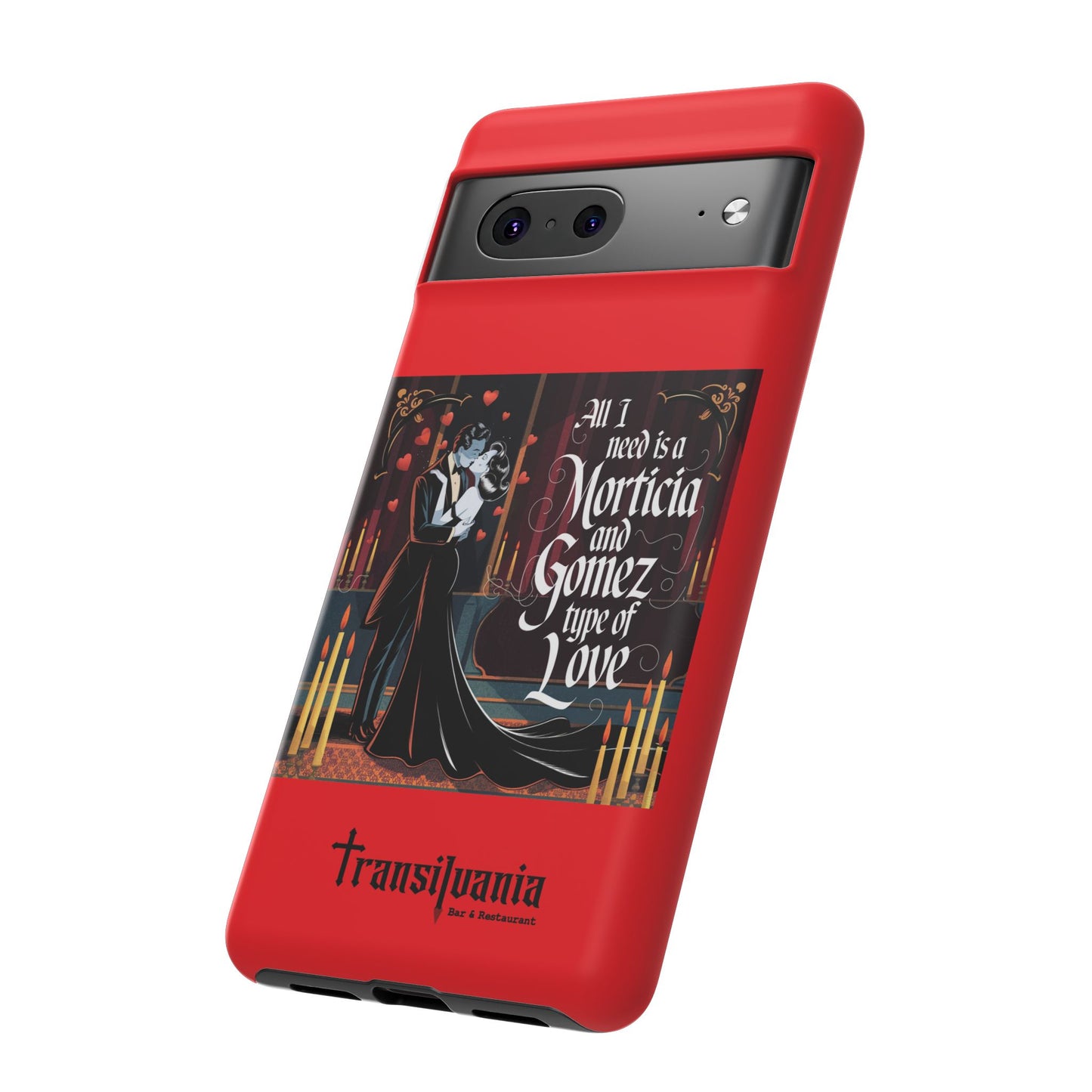 Transylvania Tough Case - Morticia & Gomez Type of Love Design