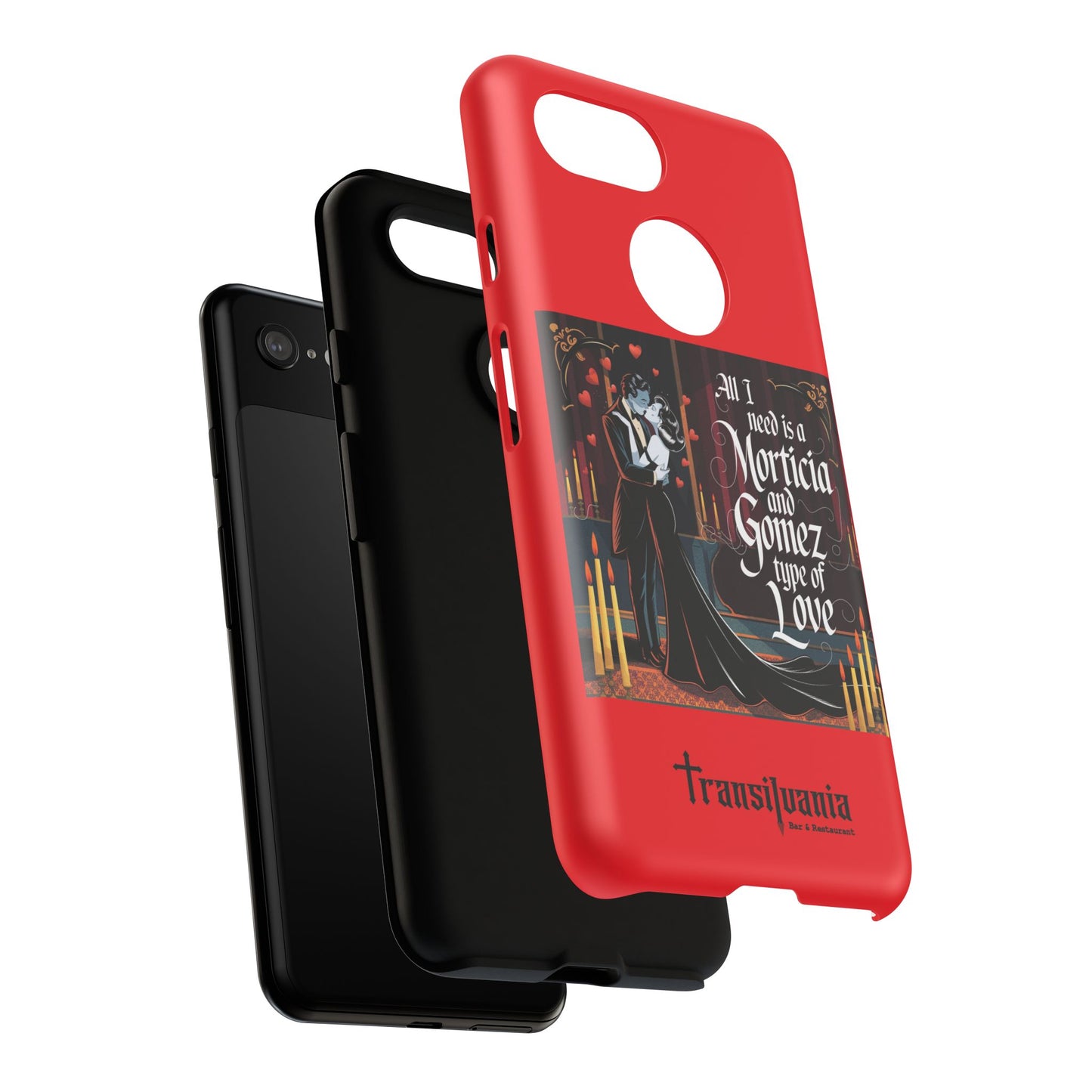 Transylvania Tough Case - Morticia & Gomez Type of Love Design