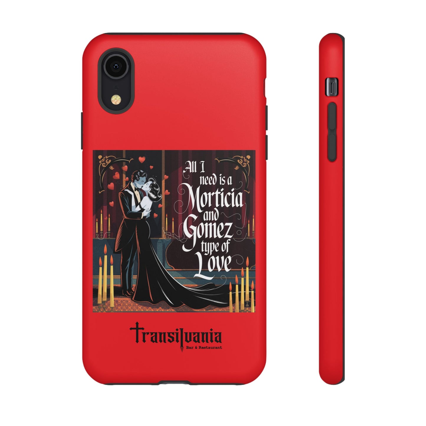 Transylvania Tough Case - Morticia & Gomez Type of Love Design