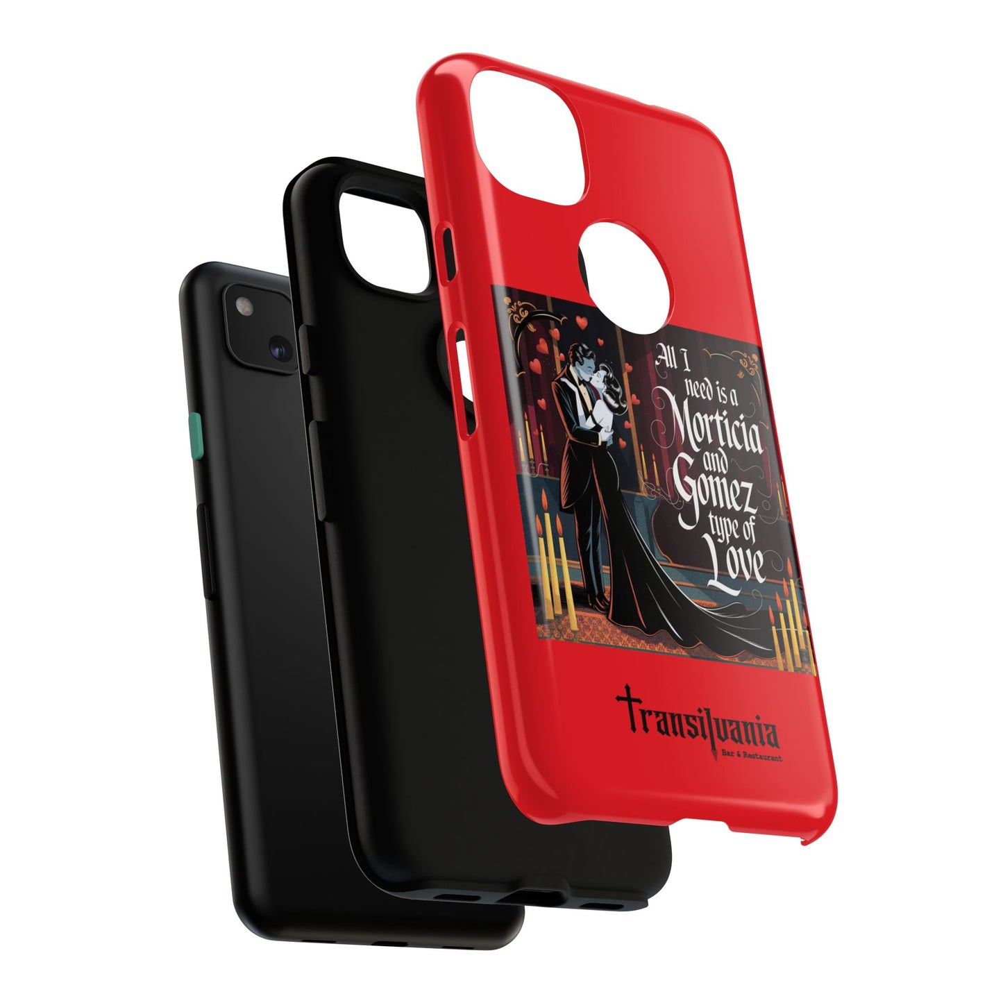 Transylvania Tough Case - Morticia & Gomez Type of Love Design