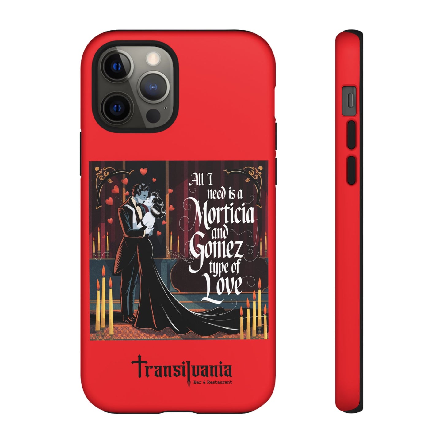 Transylvania Tough Case - Morticia & Gomez Type of Love Design