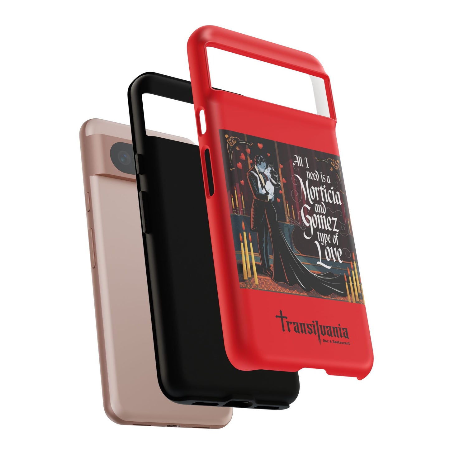 Transylvania Tough Case - Morticia & Gomez Type of Love Design