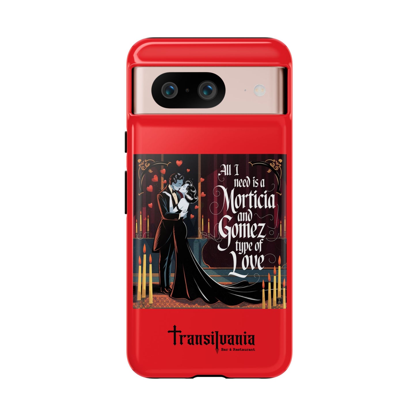 Transylvania Tough Case - Morticia & Gomez Type of Love Design