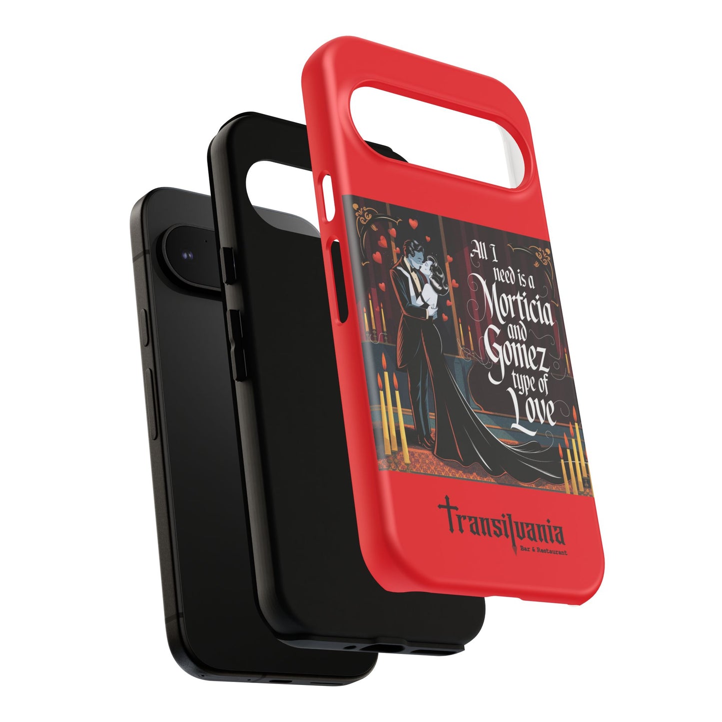 Transylvania Tough Case - Morticia & Gomez Type of Love Design