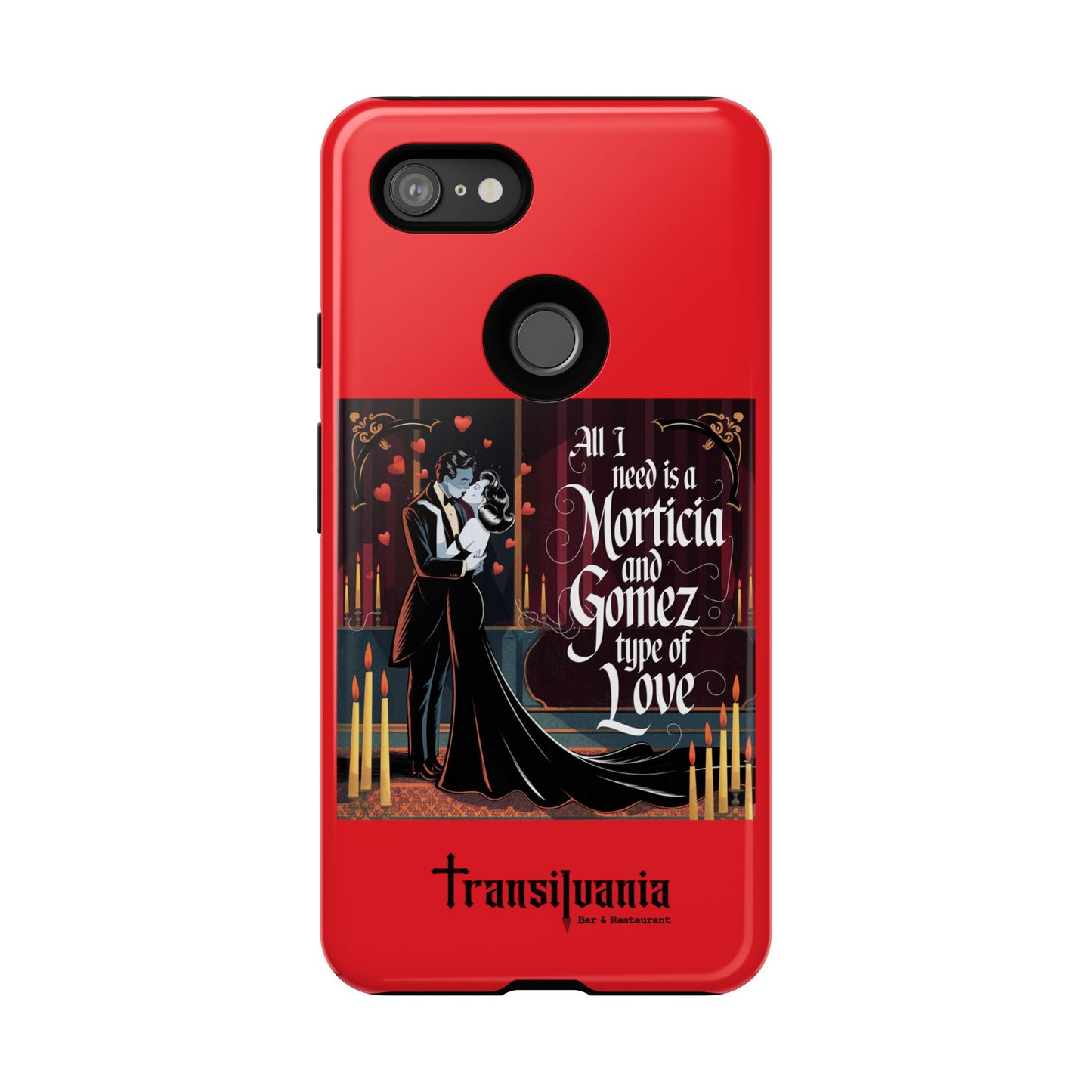 Transylvania Tough Case - Morticia & Gomez Type of Love Design