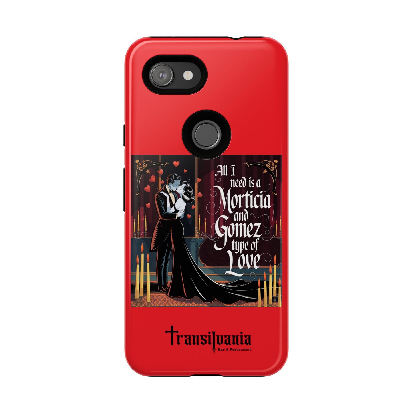 Transylvania Tough Case - Morticia & Gomez Type of Love Design