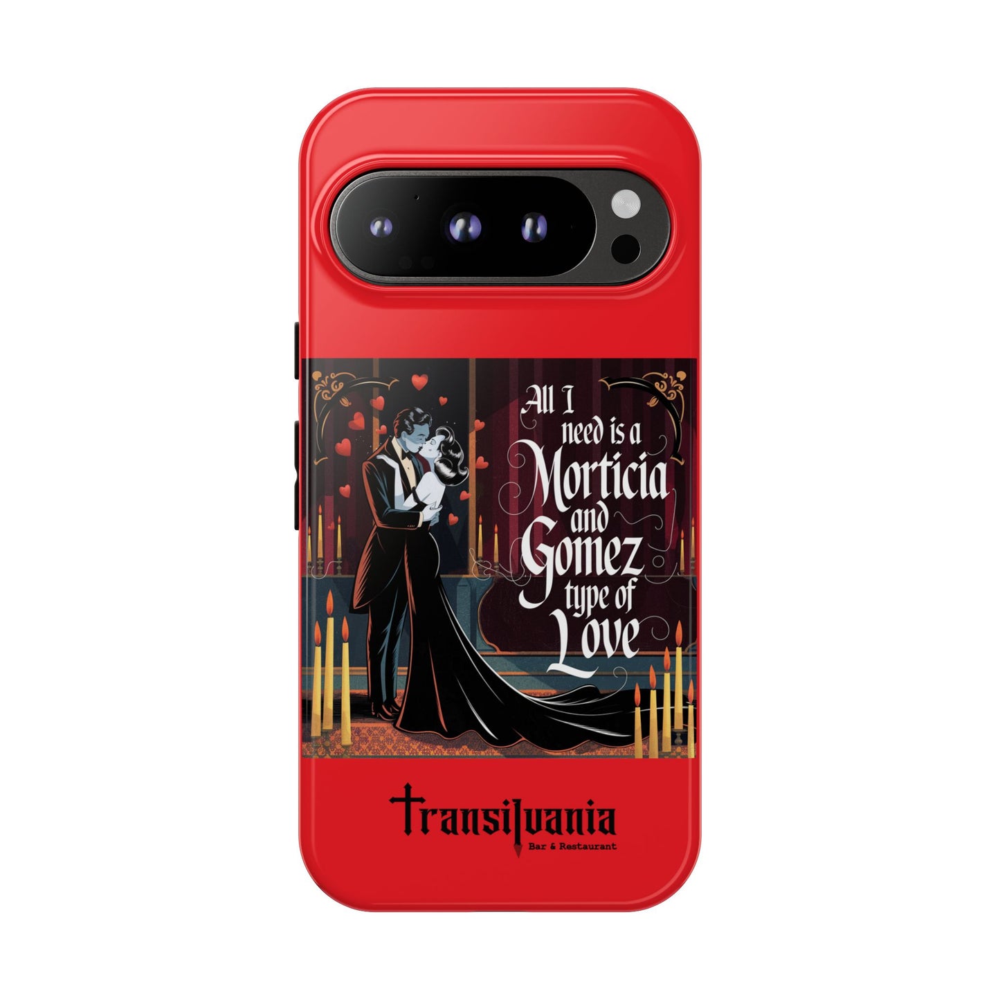 Transylvania Tough Case - Morticia & Gomez Type of Love Design