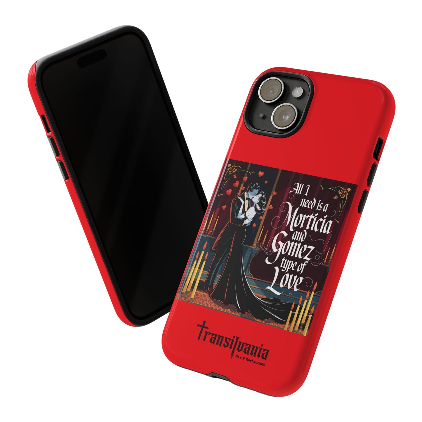 Transylvania Tough Case - Morticia & Gomez Type of Love Design