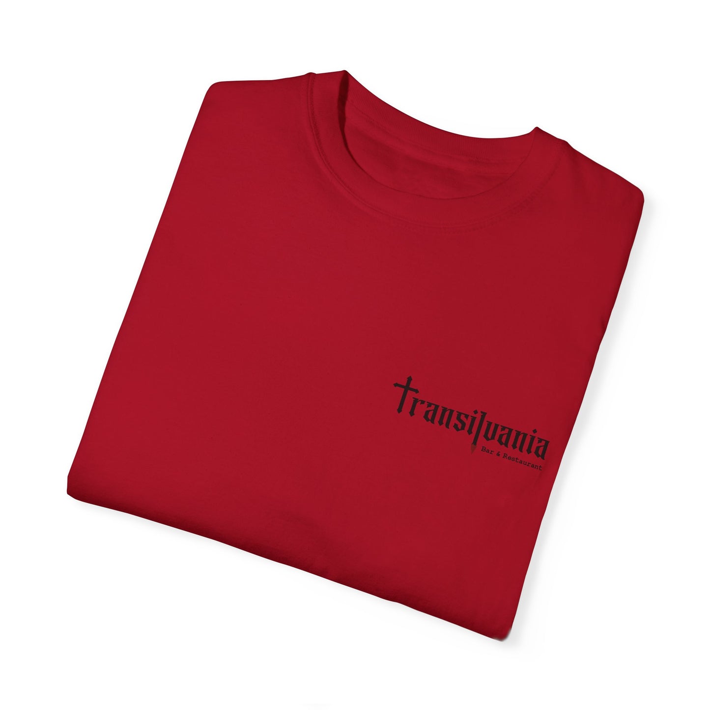 Transylvania Unisex Garment-Dyed T-Shirt - Vintage Style Graphic Tee