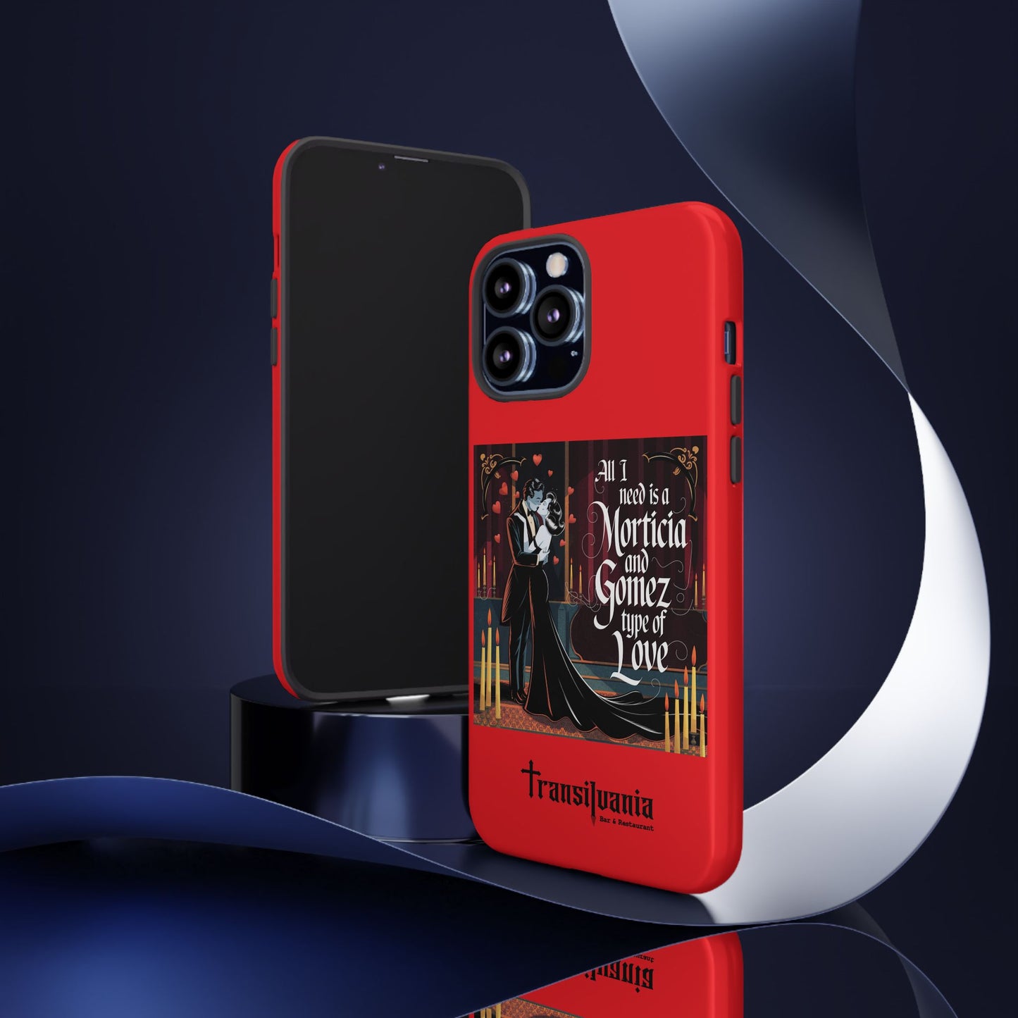 Transylvania Tough Case - Morticia & Gomez Type of Love Design