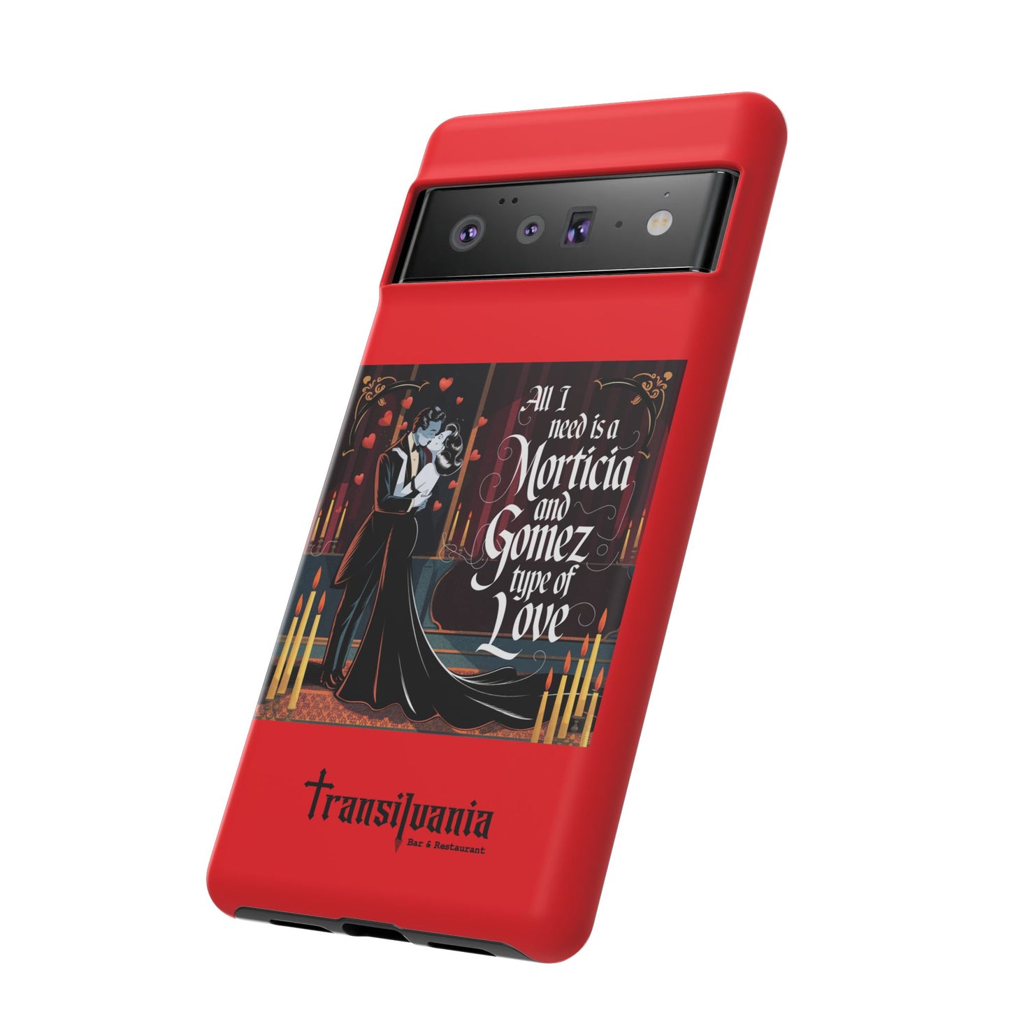 Transylvania Tough Case - Morticia & Gomez Type of Love Design