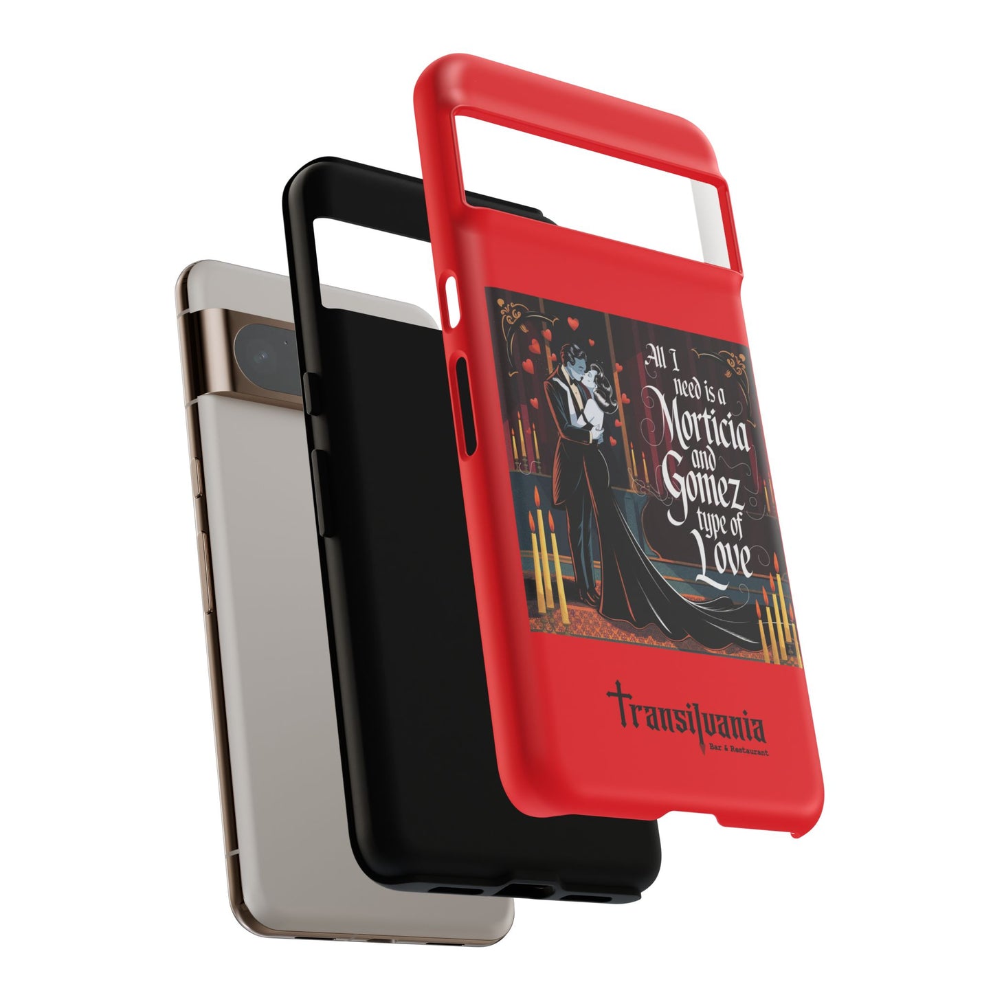 Transylvania Tough Case - Morticia & Gomez Type of Love Design