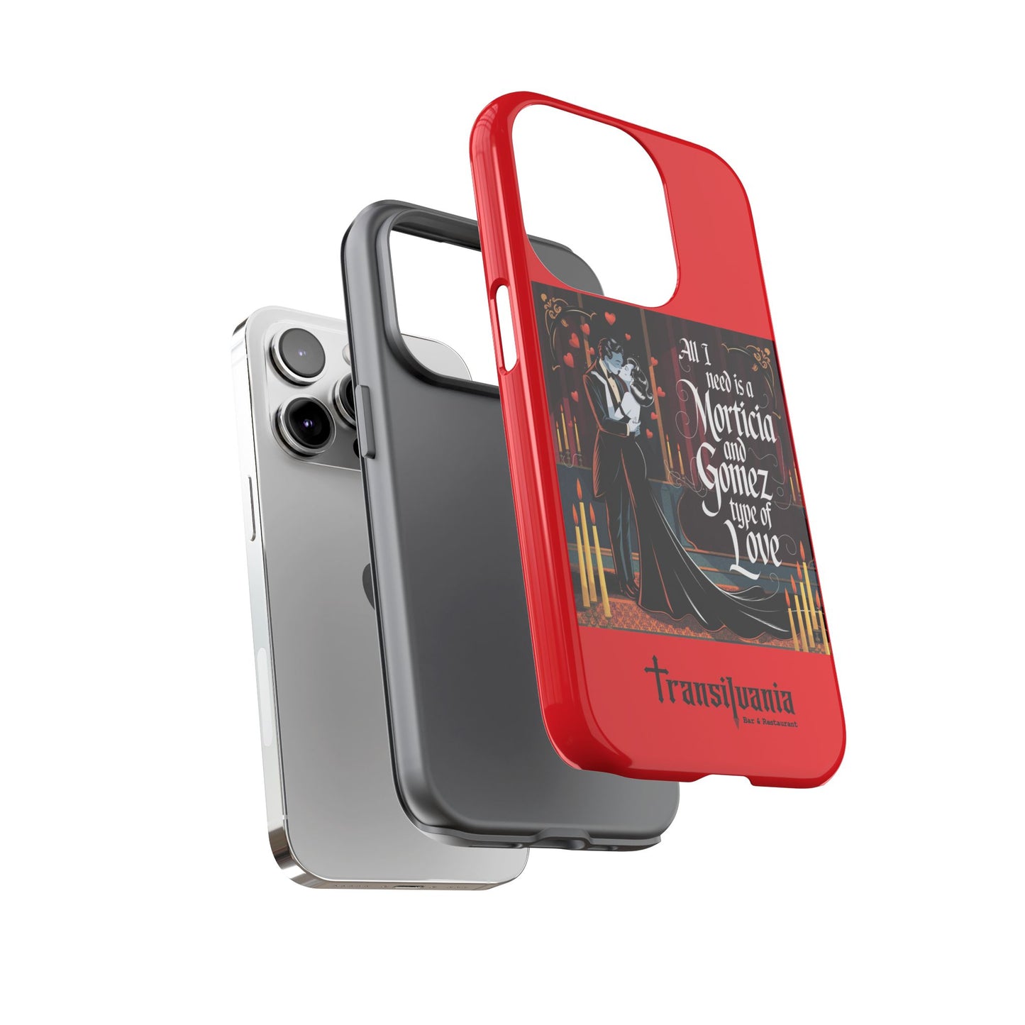 Transylvania Tough Case - Morticia & Gomez Type of Love Design