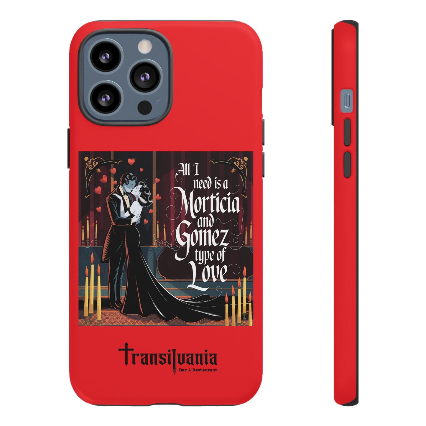 Transylvania Tough Case - Morticia & Gomez Type of Love Design