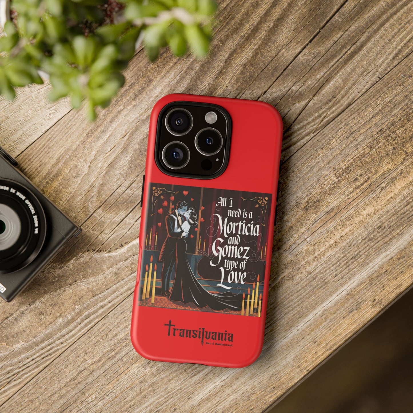 Transylvania Tough Case - Morticia & Gomez Type of Love Design