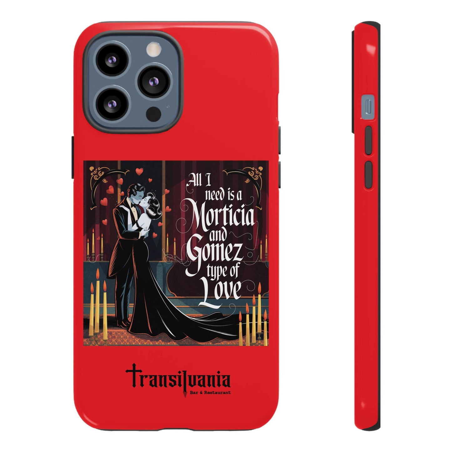 Transylvania Tough Case - Morticia & Gomez Type of Love Design