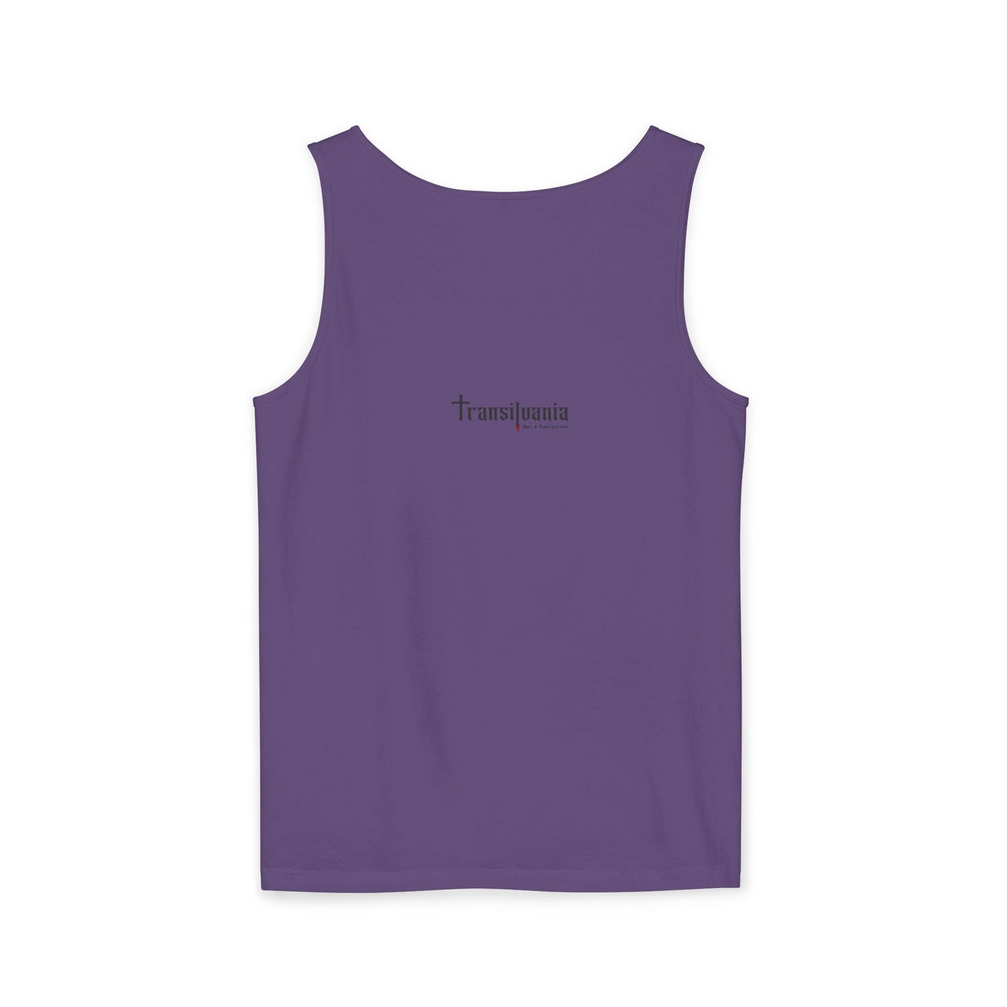 Funny Witches Date Tank Top - Unisex Garment-Dyed Tee for Halloween