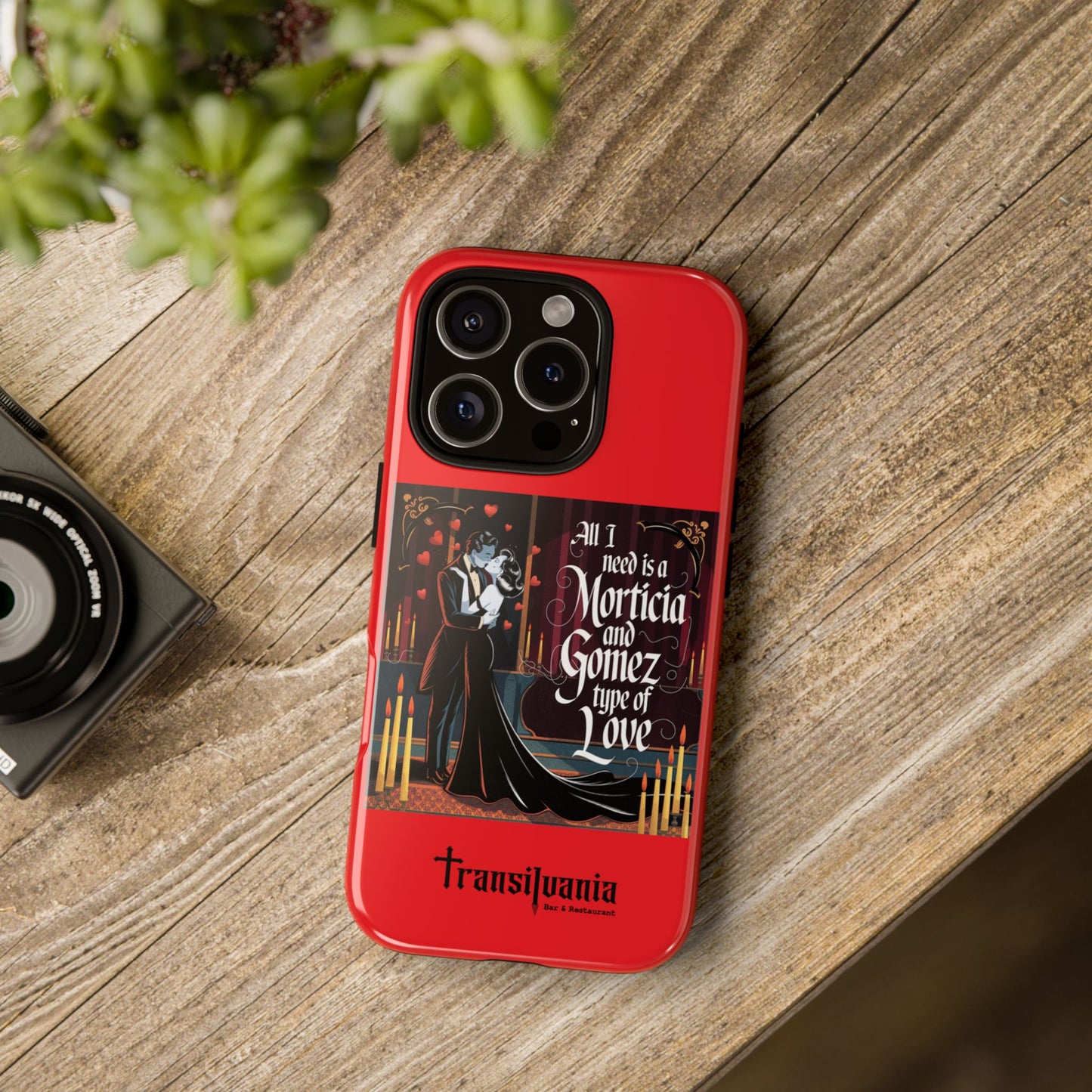 Transylvania Tough Case - Morticia & Gomez Type of Love Design