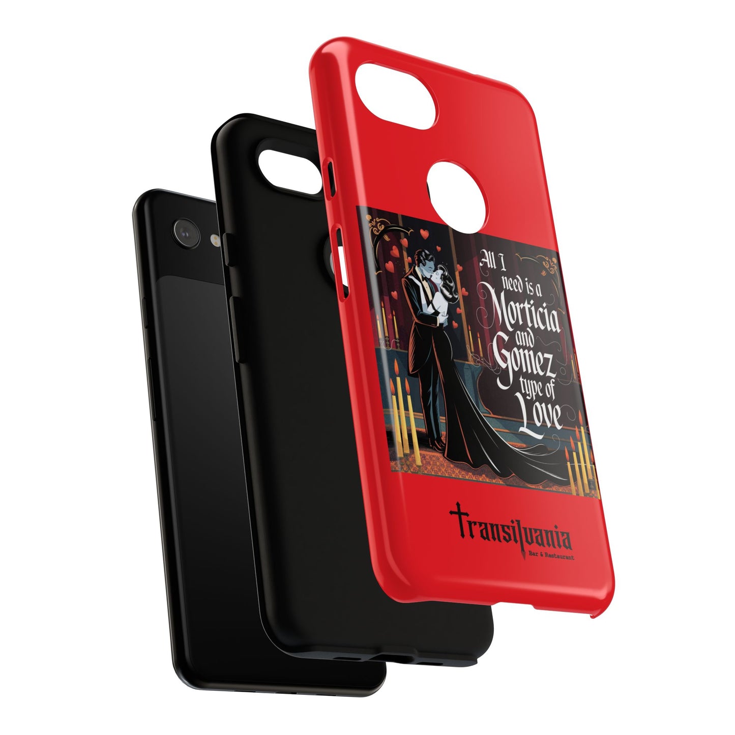 Transylvania Tough Case - Morticia & Gomez Type of Love Design