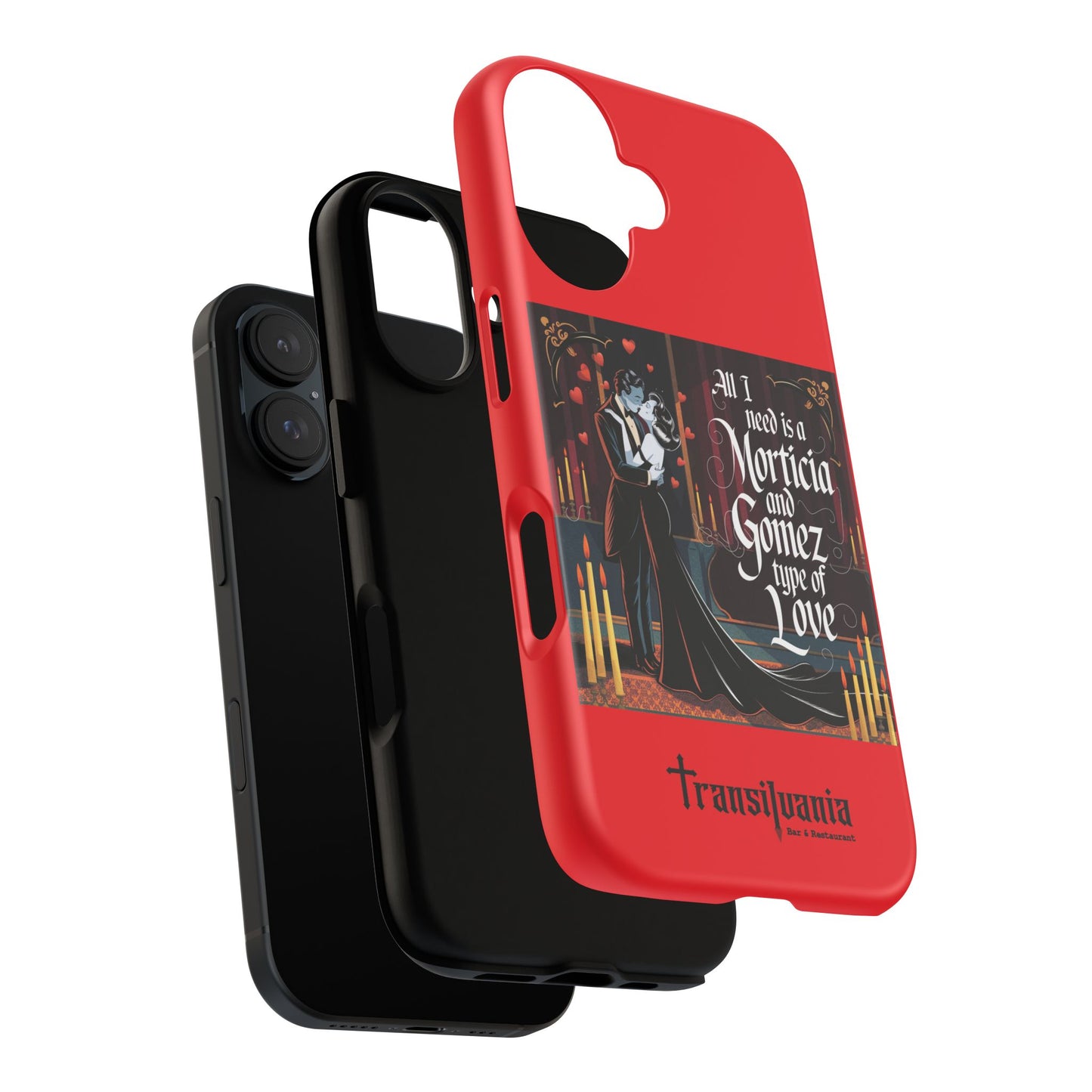 Transylvania Tough Case - Morticia & Gomez Type of Love Design
