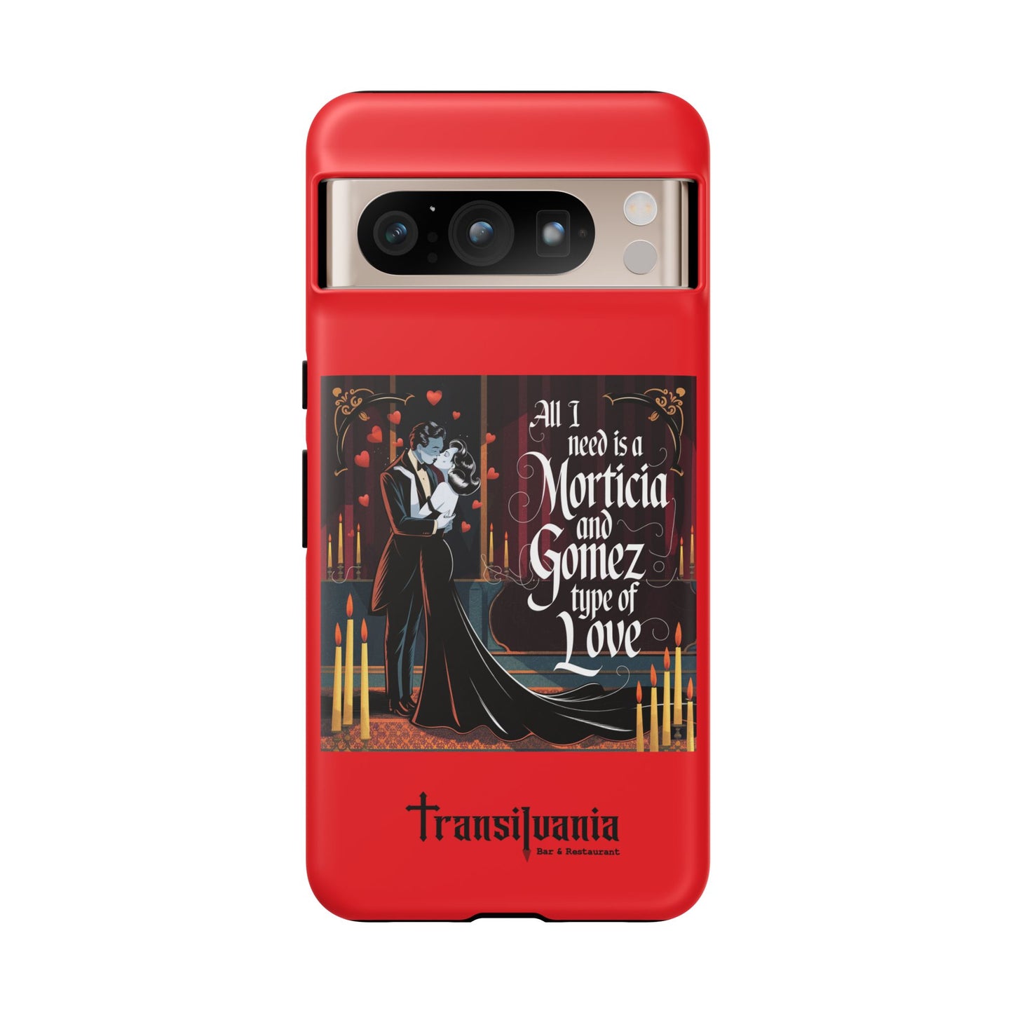 Transylvania Tough Case - Morticia & Gomez Type of Love Design