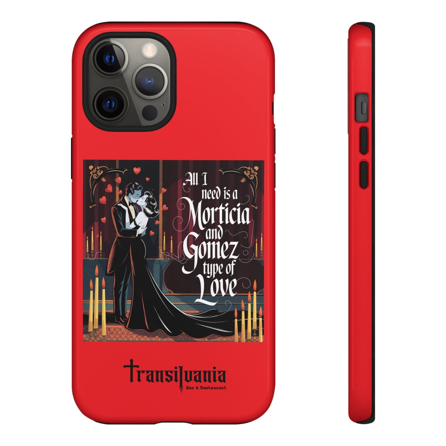 Transylvania Tough Case - Morticia & Gomez Type of Love Design