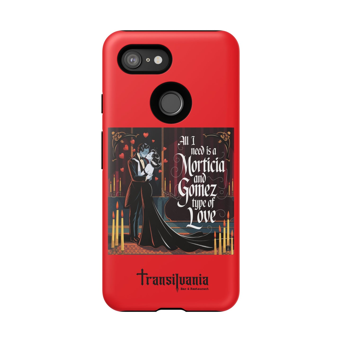 Transylvania Tough Case - Morticia & Gomez Type of Love Design