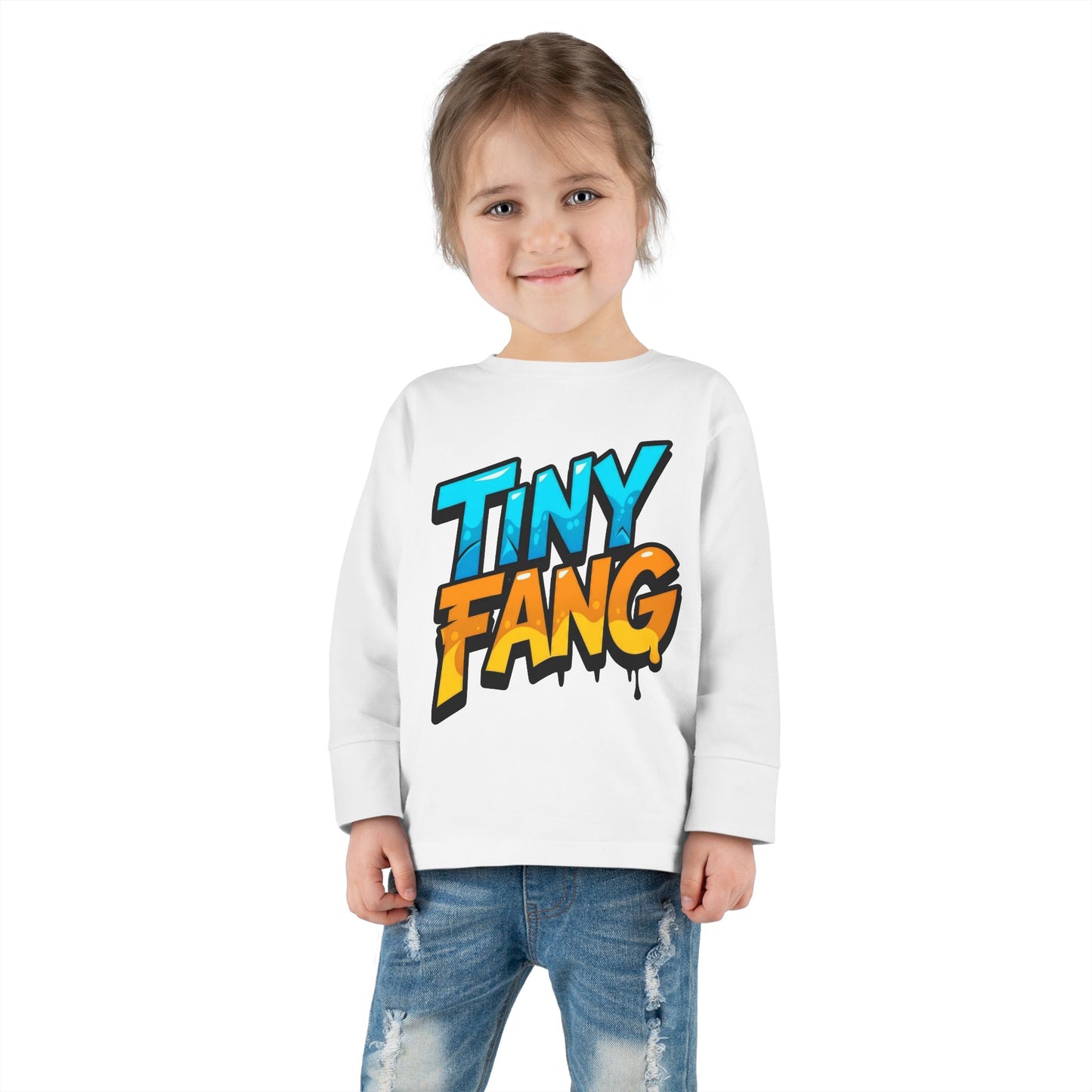 Little Monsters | TinyFang | Toddler Long Sleeve Tee | Fun Kids Shirt, Cute Outfit, Playtime Apparel