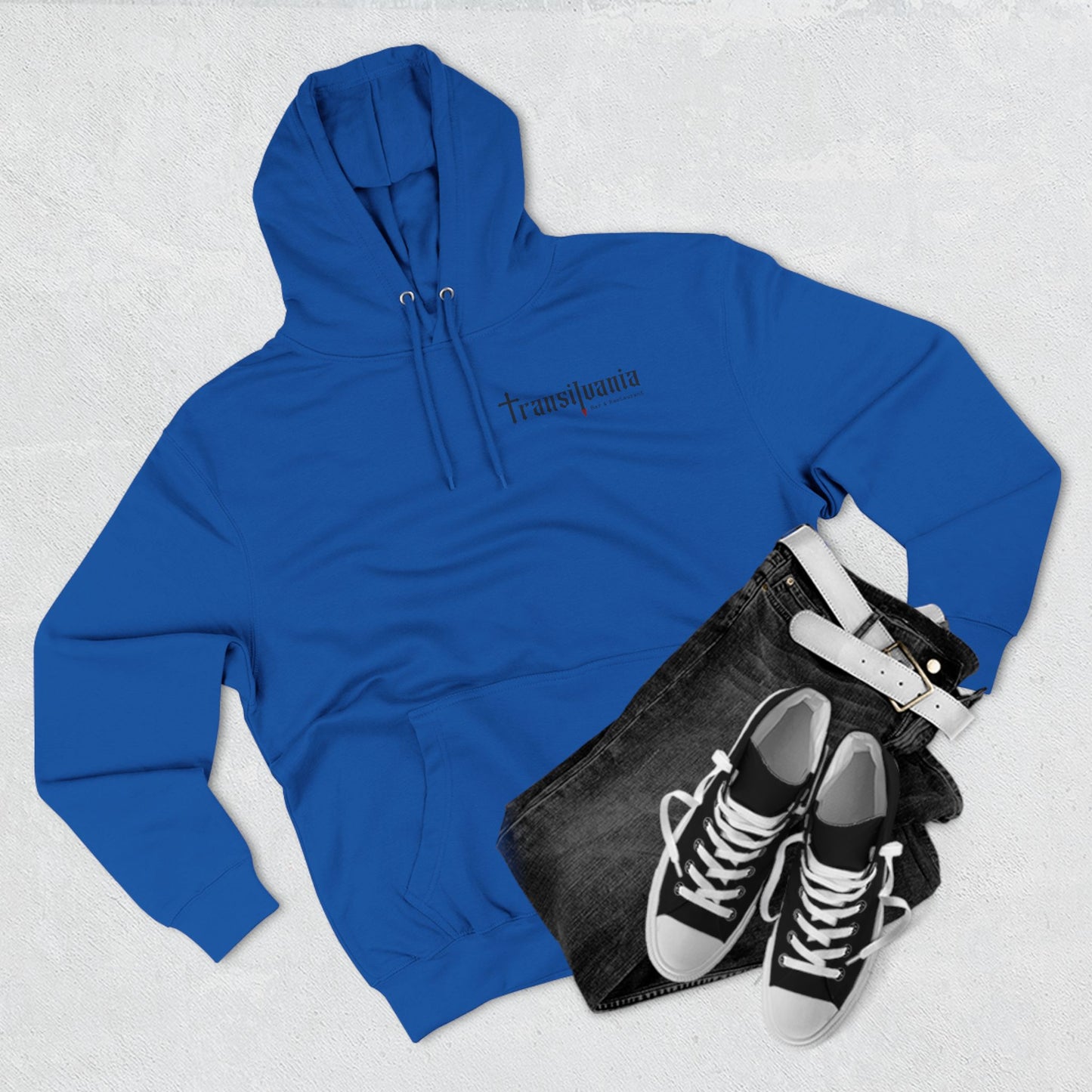 Transilvania Three-Panel Fleece Hoodie - Cozy Comfort for Chill Days