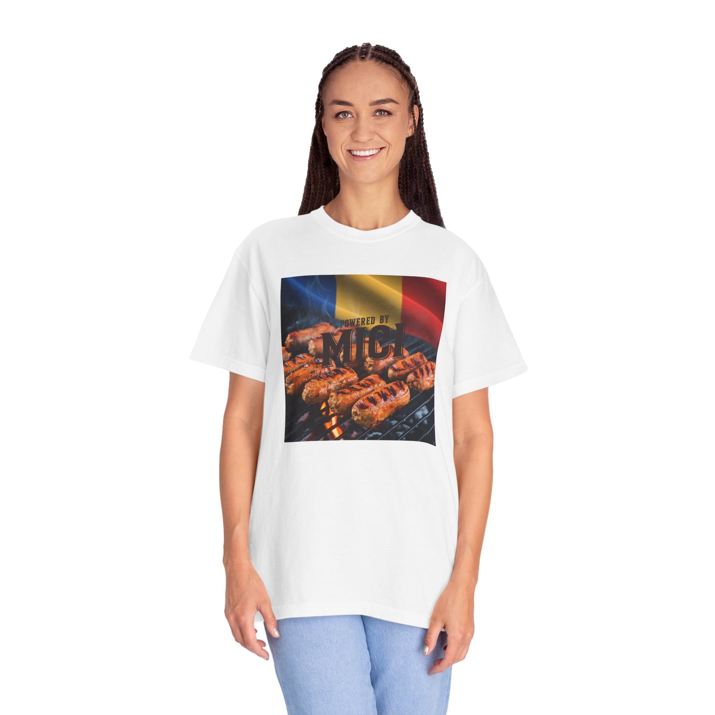 Powered by Meat BBQ Unisex T-shirt