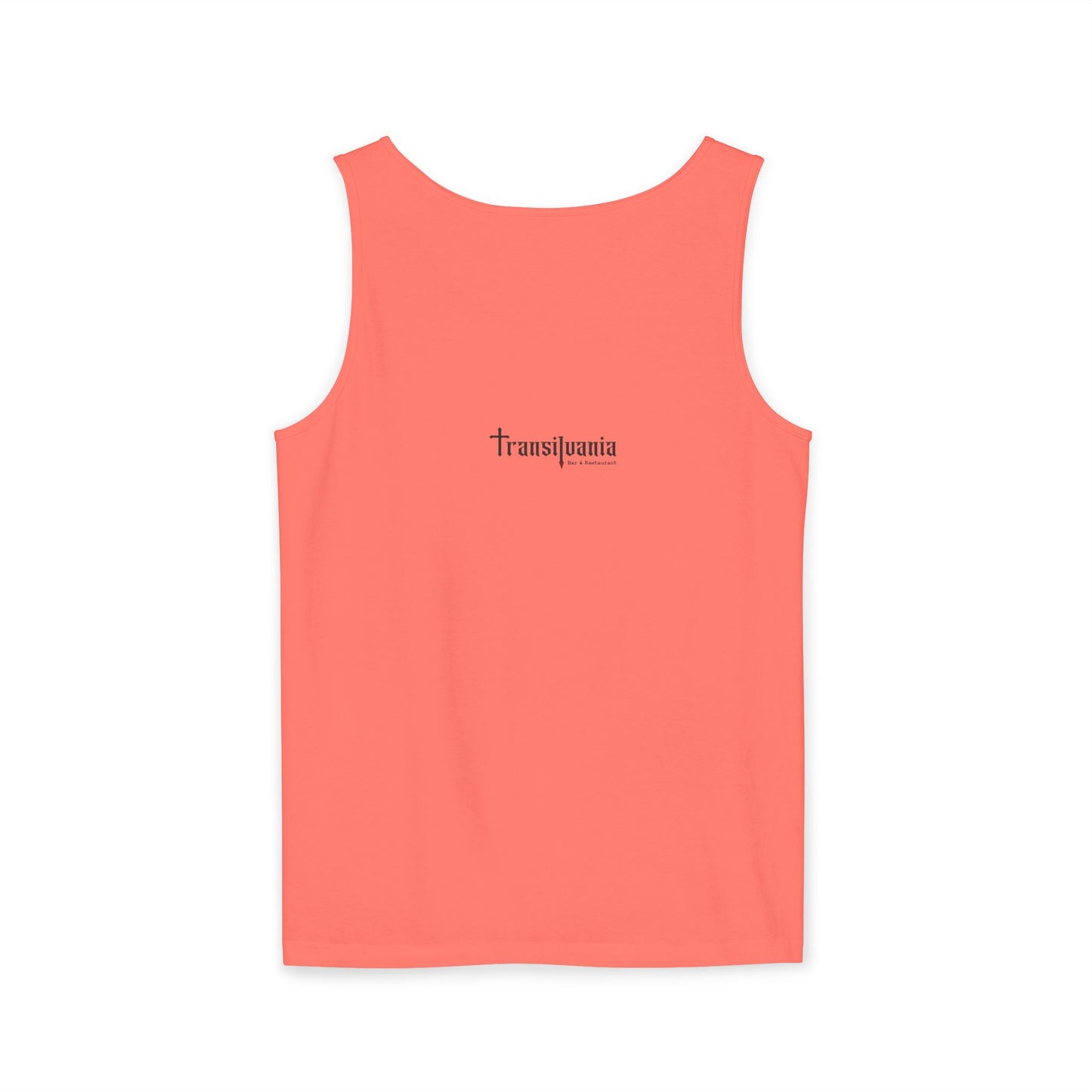 Funny Witches Date Tank Top - Unisex Garment-Dyed Tee for Halloween