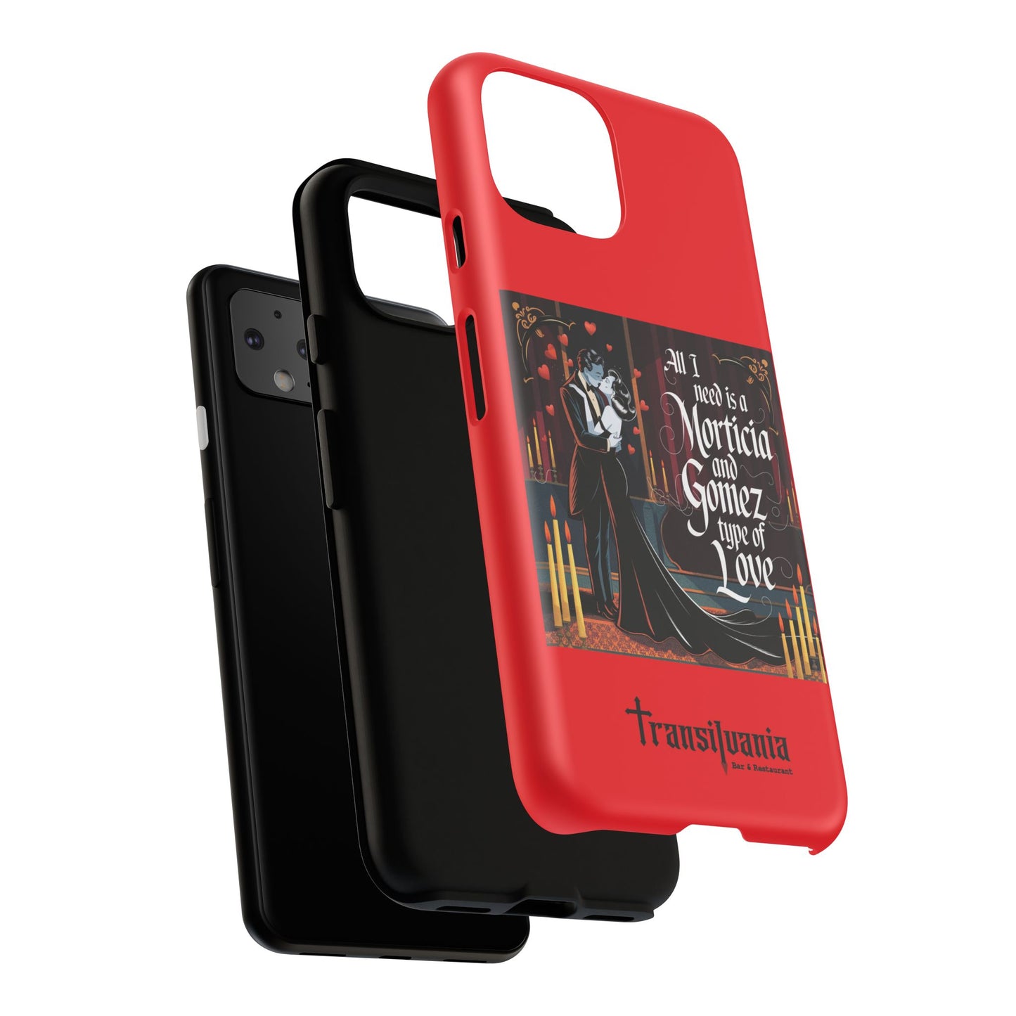 Transylvania Tough Case - Morticia & Gomez Type of Love Design